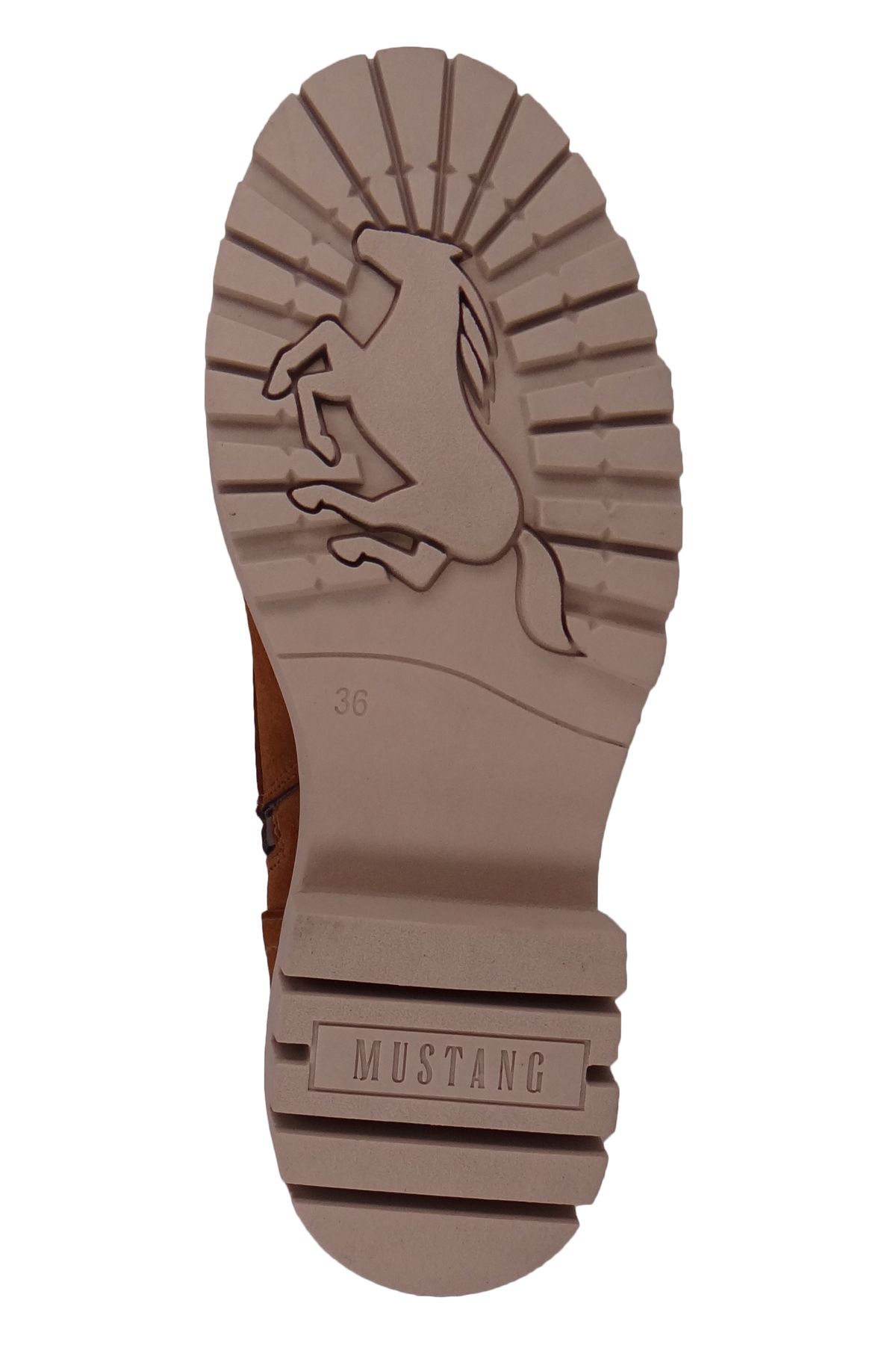 Mustang-Damen Elegante Stiefelette 1397501 Braun 301 Kastanie Kunstleder 7