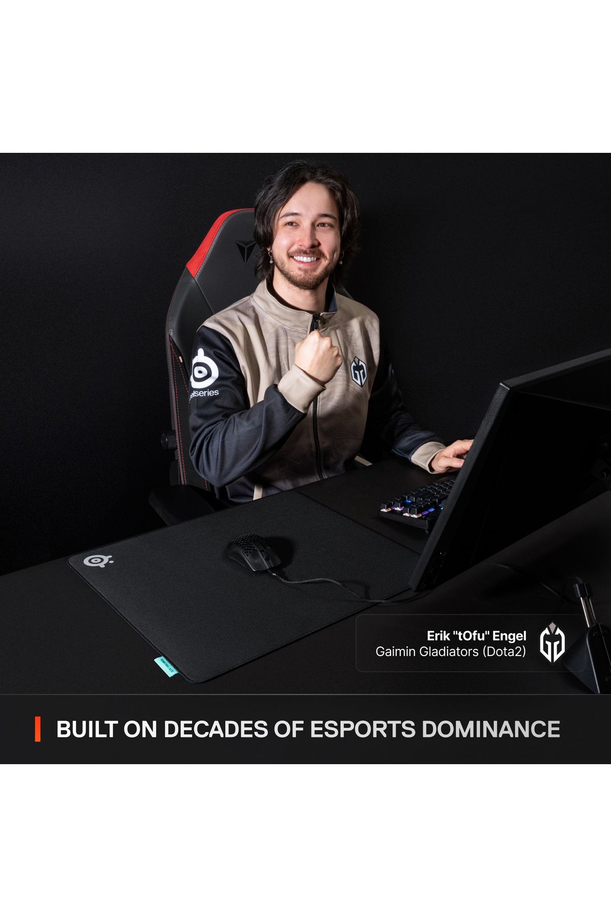 SteelSeries-Qck Xlarge Performance Balance Gaming Mouse Pad 8