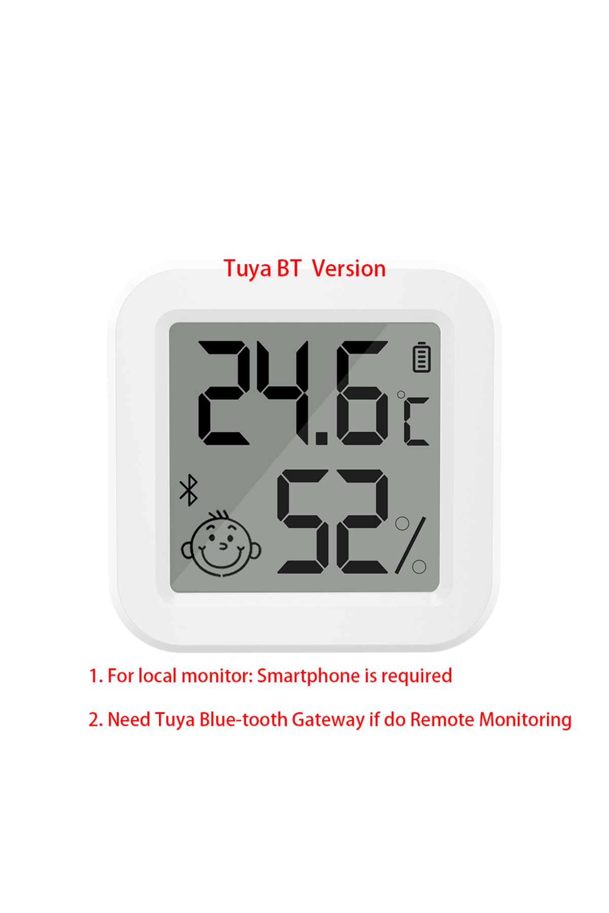 Choice-THB1 Newest Tuya Bluetooth Temperature Humidity Sensor LCD Thermometer Mini Smart Electric Hygromete 1