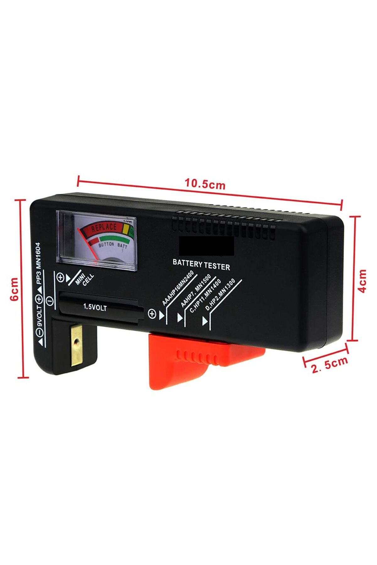 Choice-1pcs AA/AAA/C/D/9V/1.5V batteries Universal Button Cell Battery Colour Coded Meter Indicate Volt Tes 1