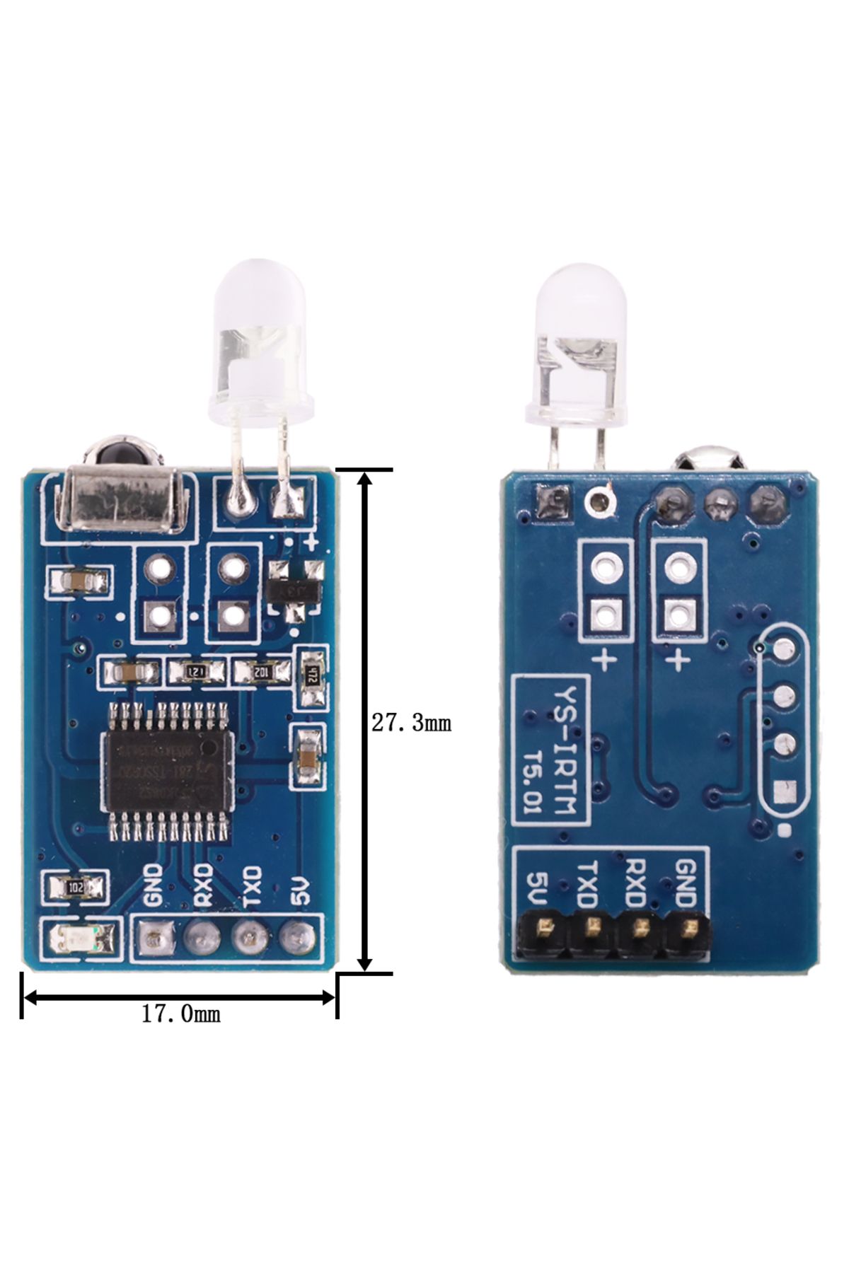 Choice-5V IR Infrared Remote Decoder Encoding Transmitter&Receiver Wireless Module For Arduino 5