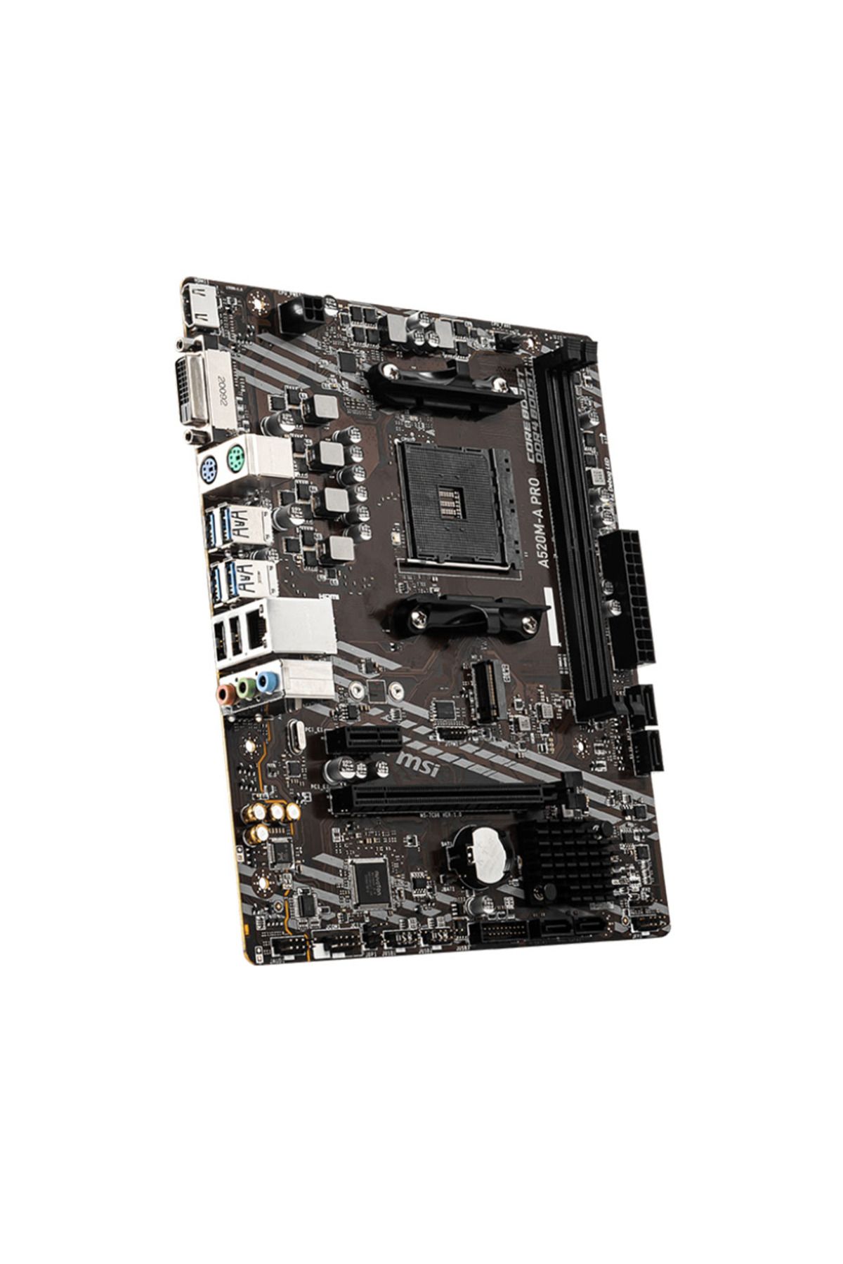 Choice-اللوحات الأم MSI AMD A520M-A PRO تدعم اللوحة الأم Ryzen CPU R3 R5 R7 5000 & 3000 Series 4