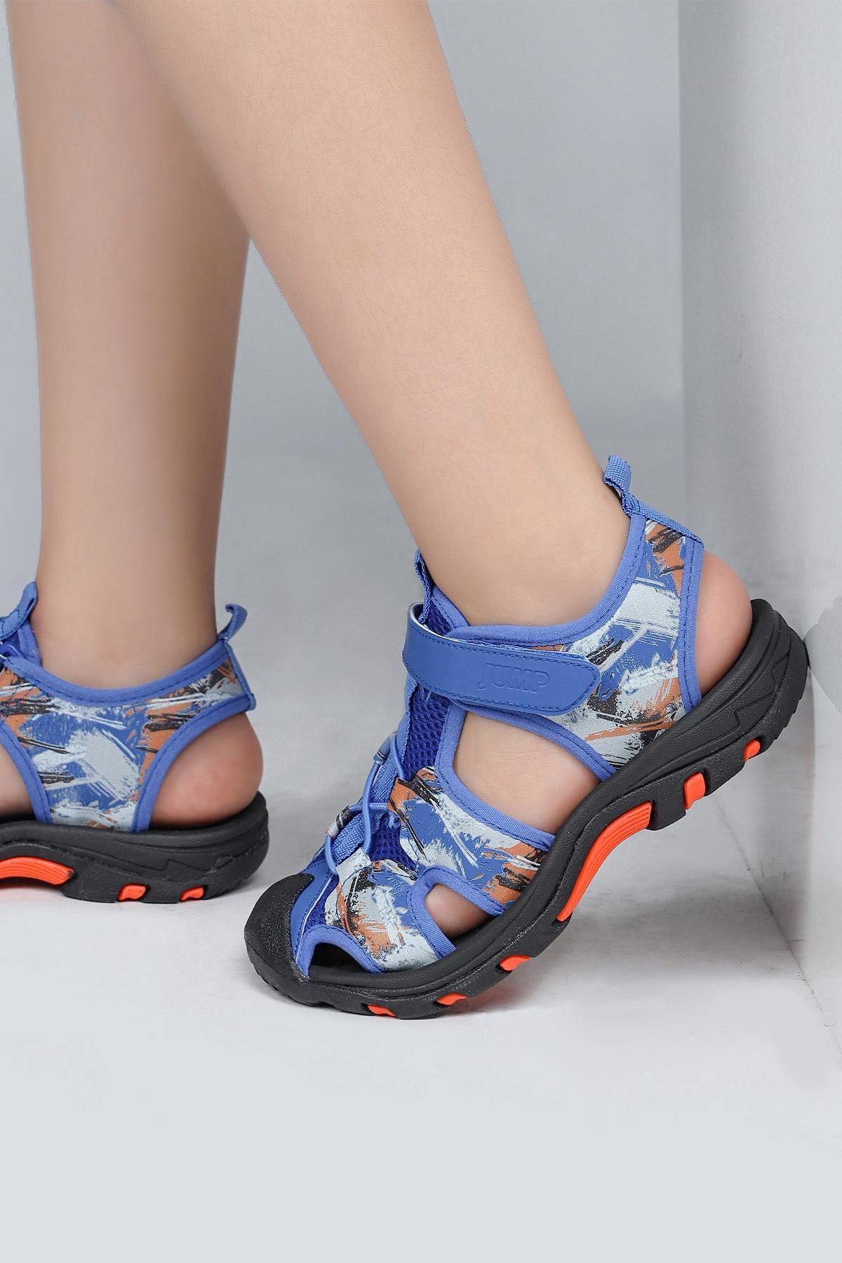 Jump-50027 Saks Blue Sandale unisex pentru copii 2