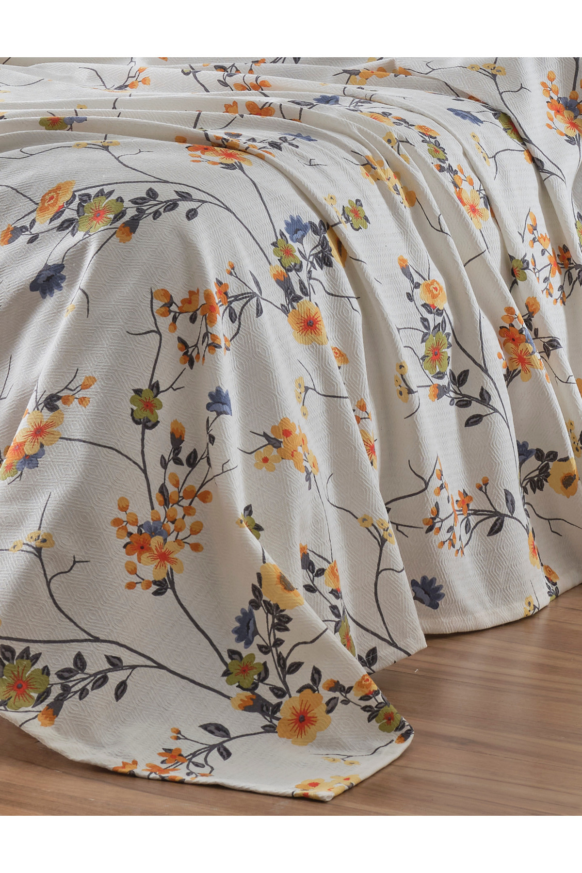 Loyal Home-Double Pique Set with Flat Sheets - Umay 3