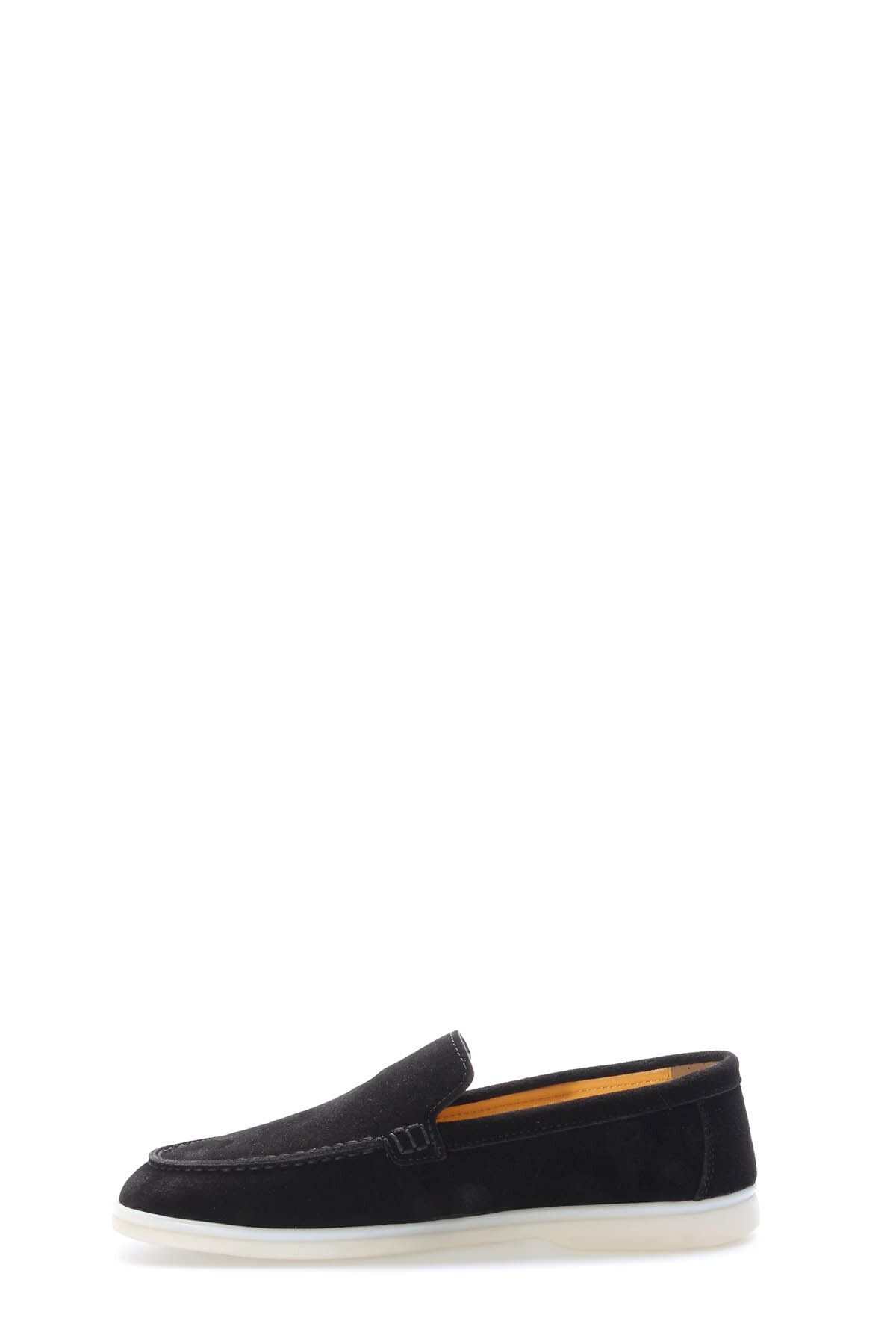Ayakkabıhane-Inside and Outside Genuine Suede Leather Black Men's Casual Shoes Ah 088191310201321 4