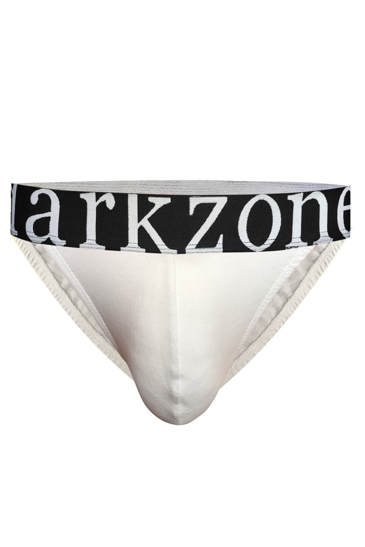 bazaar-turkey all you need Geniş Lastikli Beyaz Erkek Slip 6152