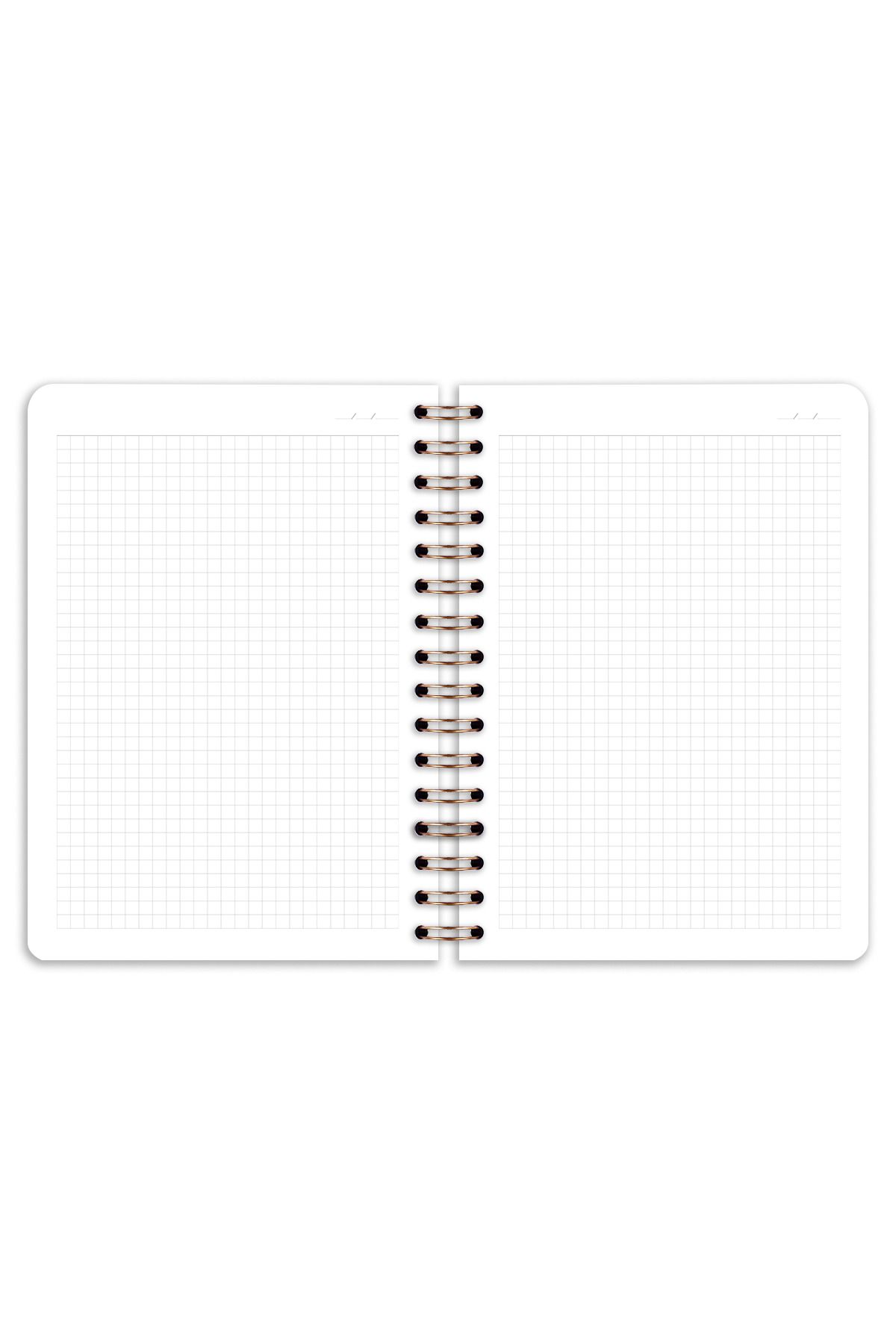 Matt Notebook-A5 15x21 سم حلزوني مرن متقلب غير مؤرخ مذكرة مذكرة القوس 8