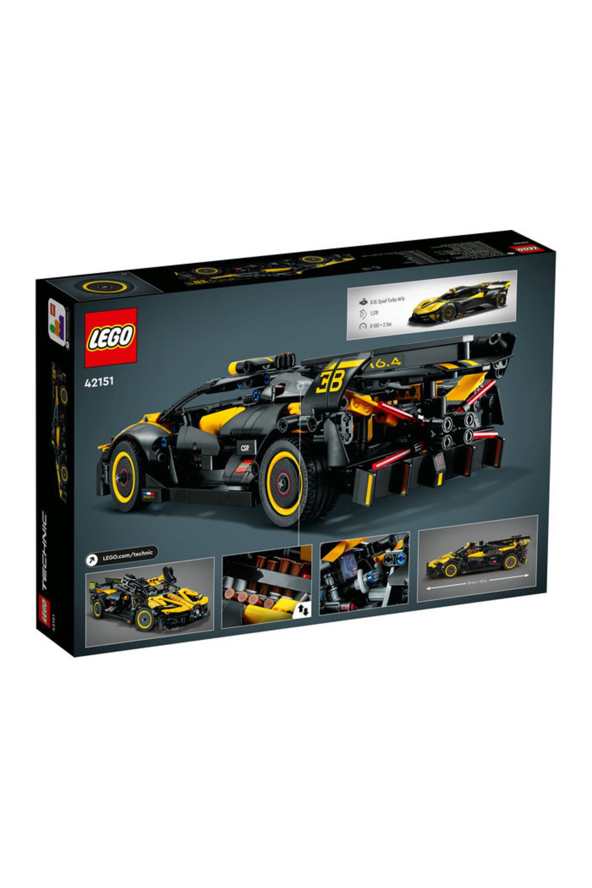 LEGO-Set LEGO Technic - Bugatti Bolide (42151) 3