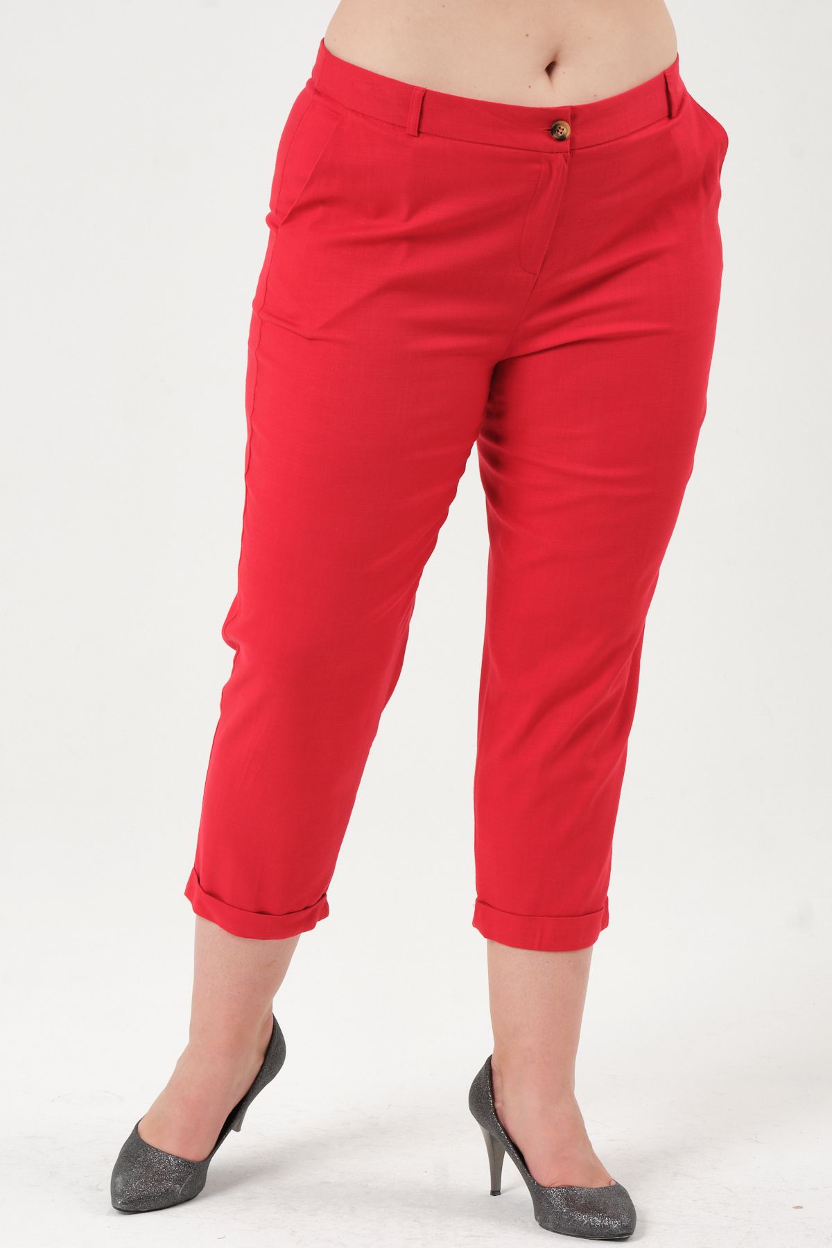 Shahiqa-Plus Size Summer Trousers 8