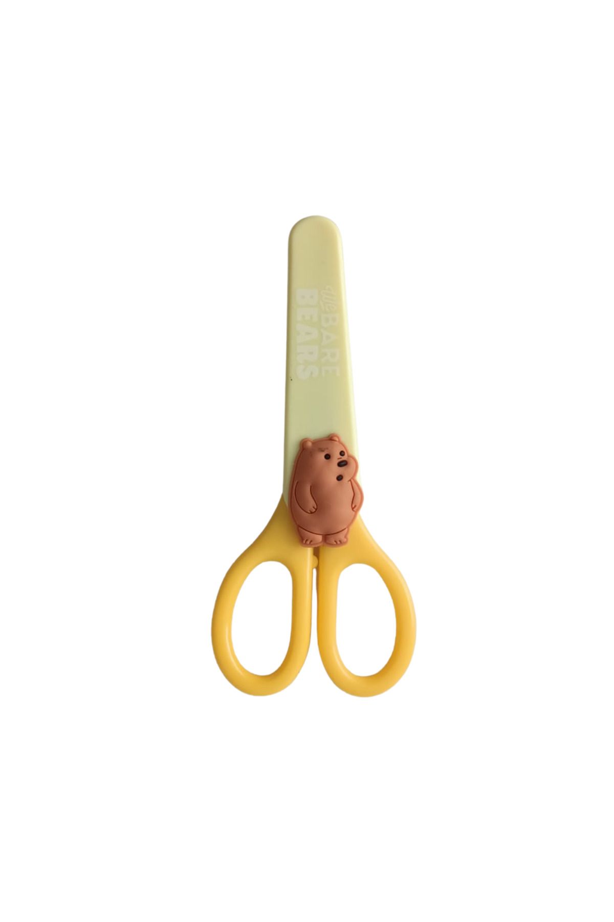 joyland-Figured Paper Scissors - 1Pcs Children's Scissors with Teddy Bear Pattern 3