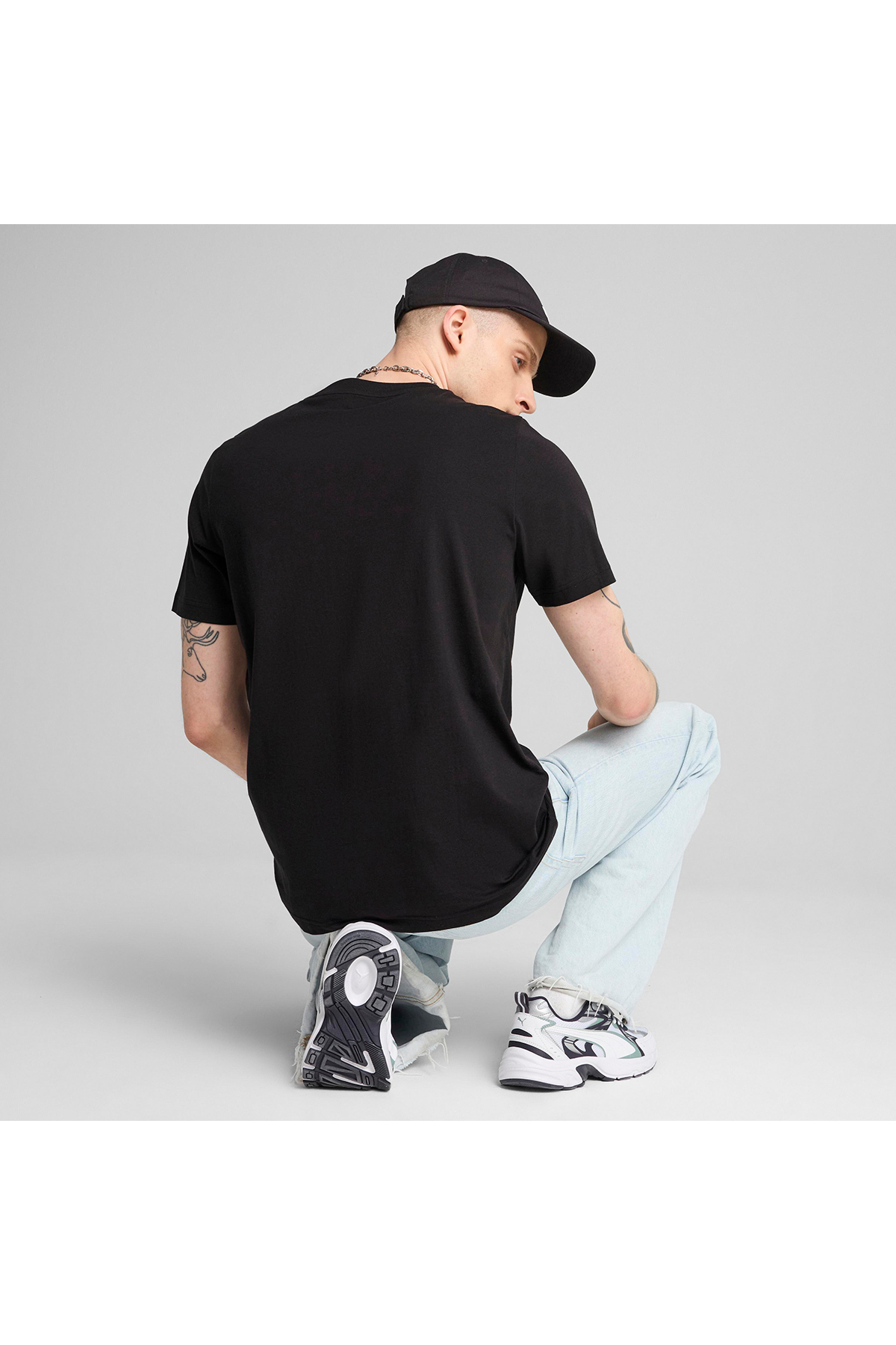 Puma Graphics Icon Unisex Siyah Günlük Stil T-Shirt 68482901 görsel 2