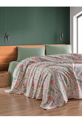 Loyal Home Çift Kişilik 4 Parça Pike Takımı 200x240 cm - April