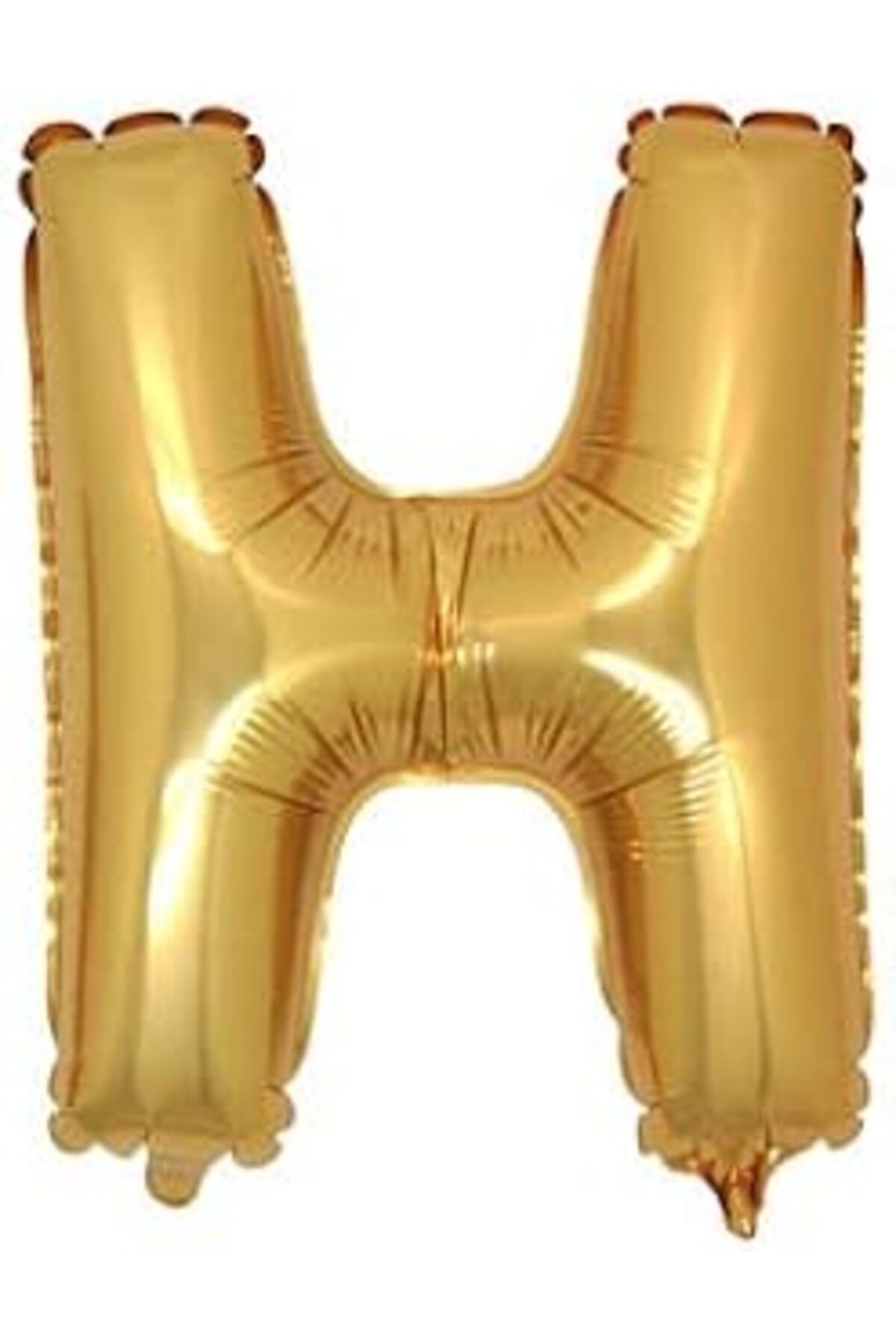 Mu Art Benim Marifetlerim - H Harfi Altın Folyo Balon 40 İnch 90 Cm