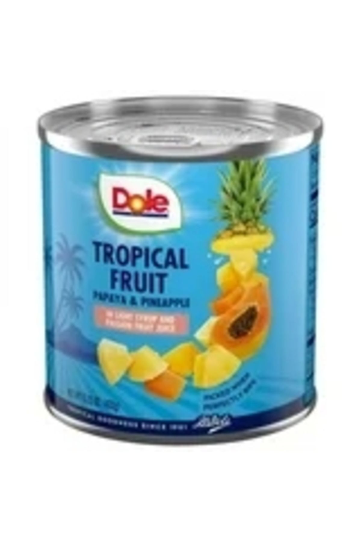 Dole Tropıcal Fruıt Papaya & Pineapple 432 gr