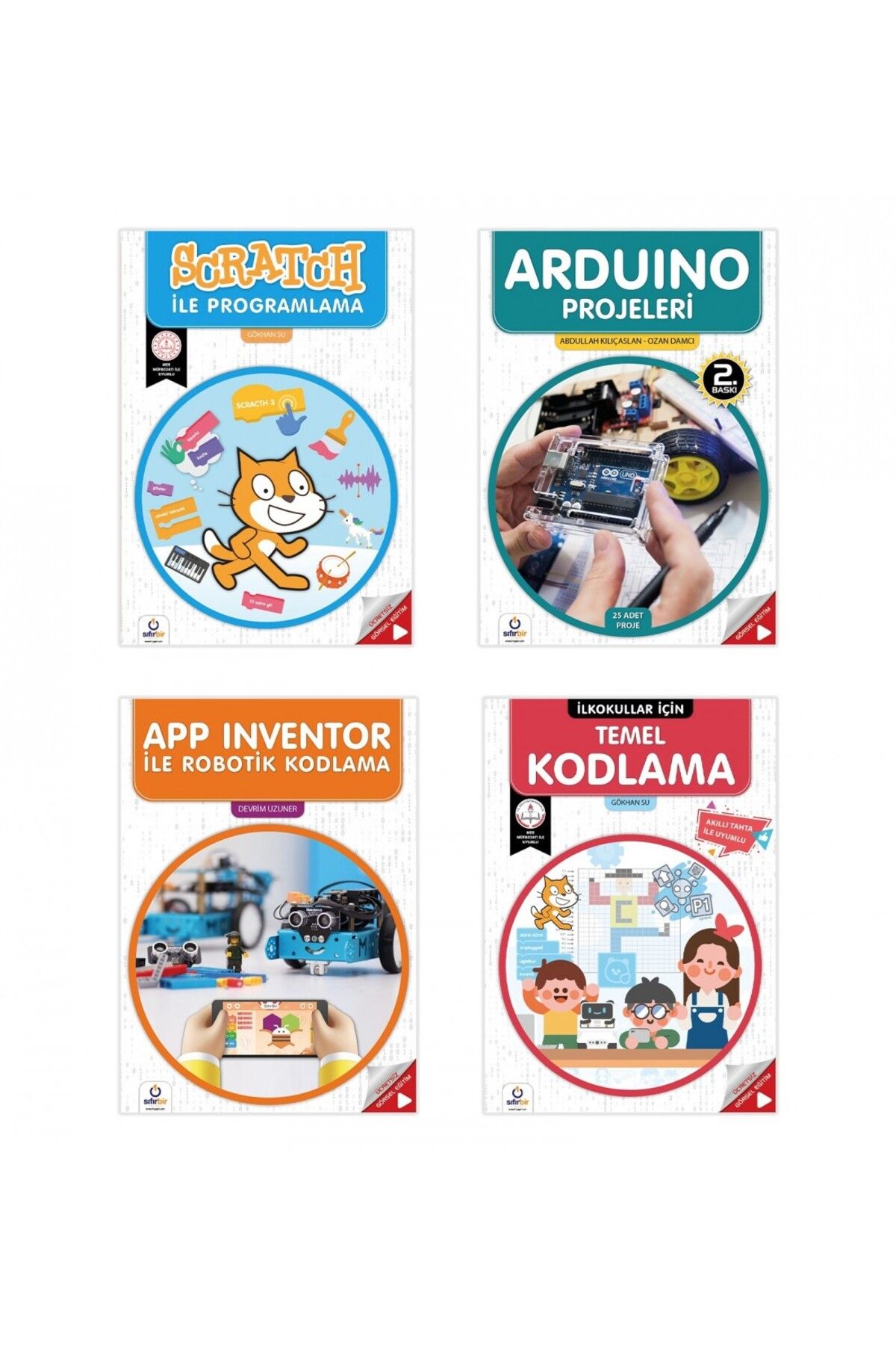 Sıfırbir Yayınları Herkes İçi̇n Roboti̇k Kodlama Seti̇ 2