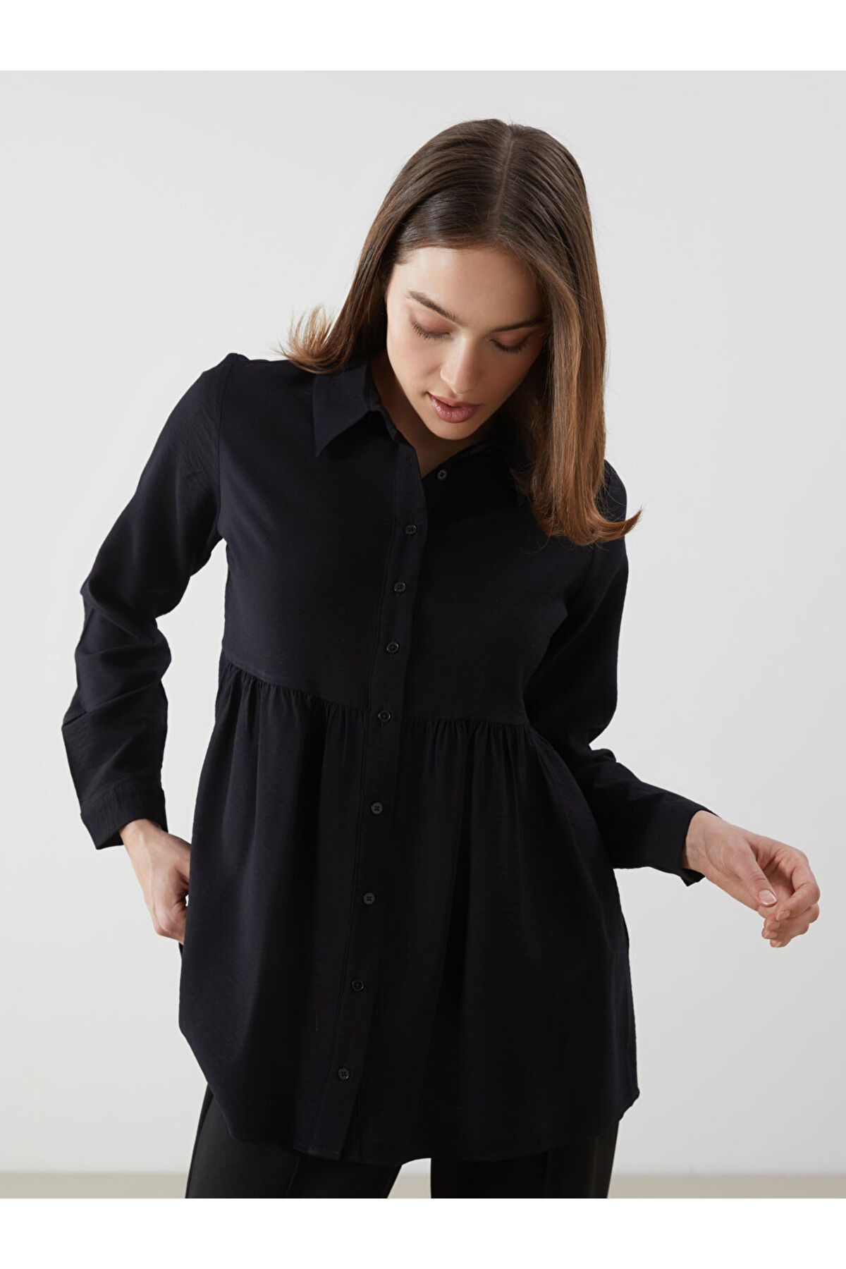 LC Waikiki Regular Fit Kadın Gömlek Tunik