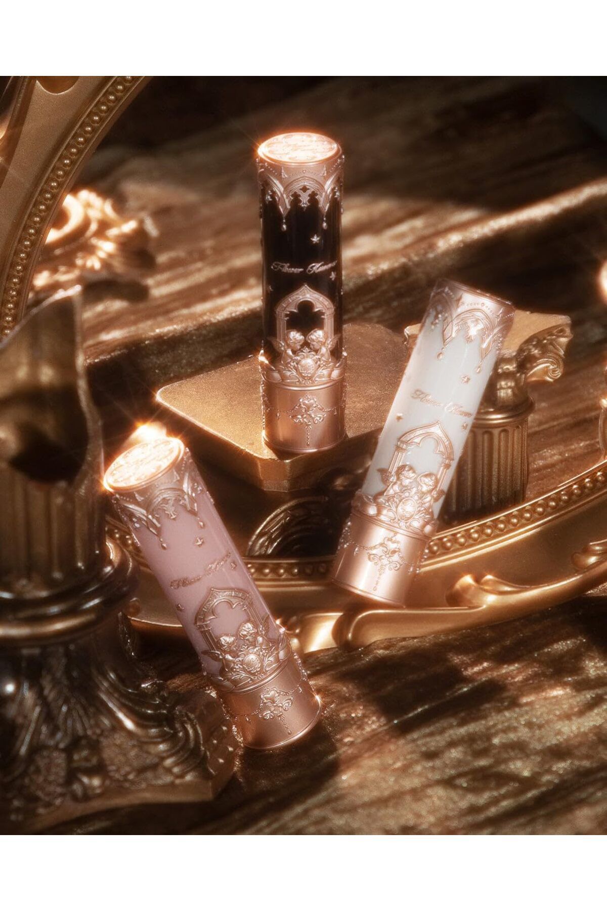 Flower Knows-Little Angel Matte Lipstick - 3.5g (C01 Starry Cross - Neutral Peach) 5