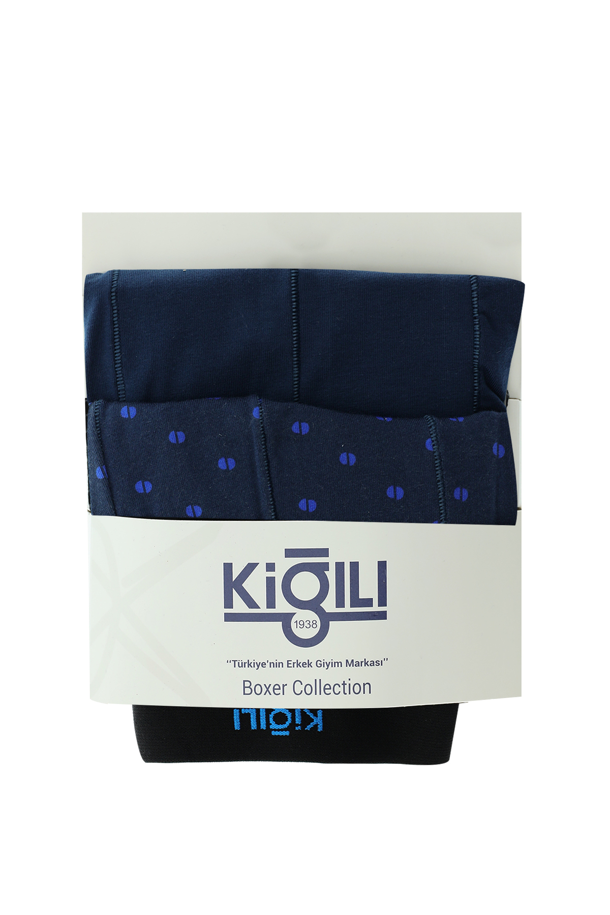 کیگیلی ست 2 عددی شورت بوکسور نخی طرح‌دار