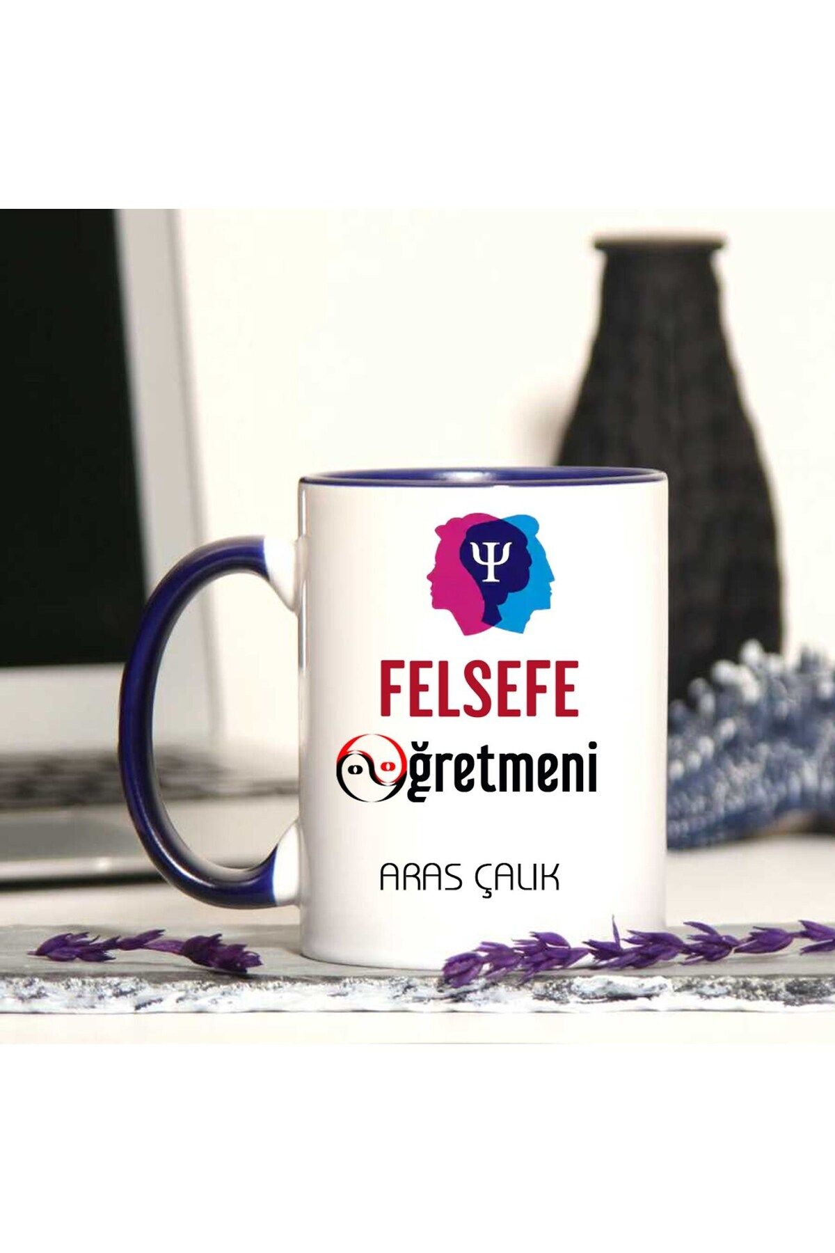feifei Felsefe Öğretmenine Özel Öğretmenler Günü Hediyesi Kişiye Özel Kupa Bardak