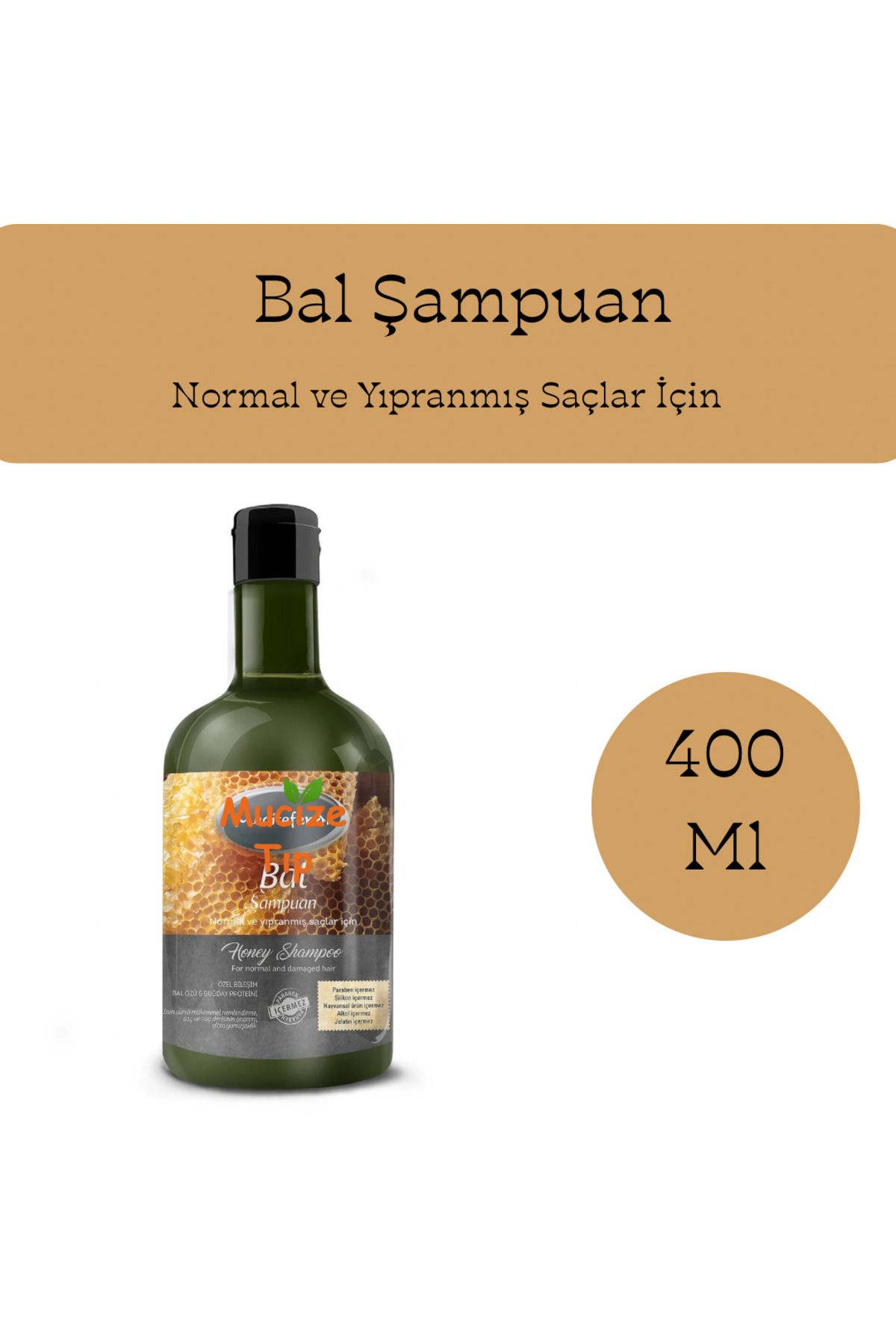 Mucize Tıp Bal Şampuanı 400 Ml