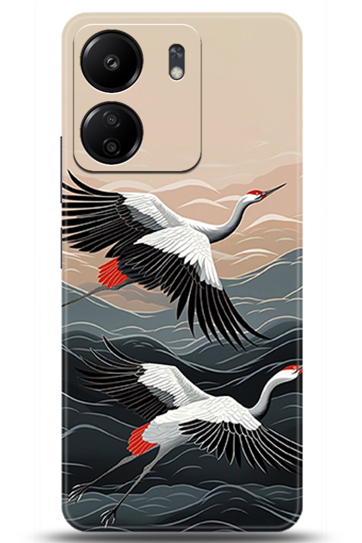 Noprin Xiaomi Redmi 13C Kılıf HD Baskılı Kılıf - Happiness Series 5232