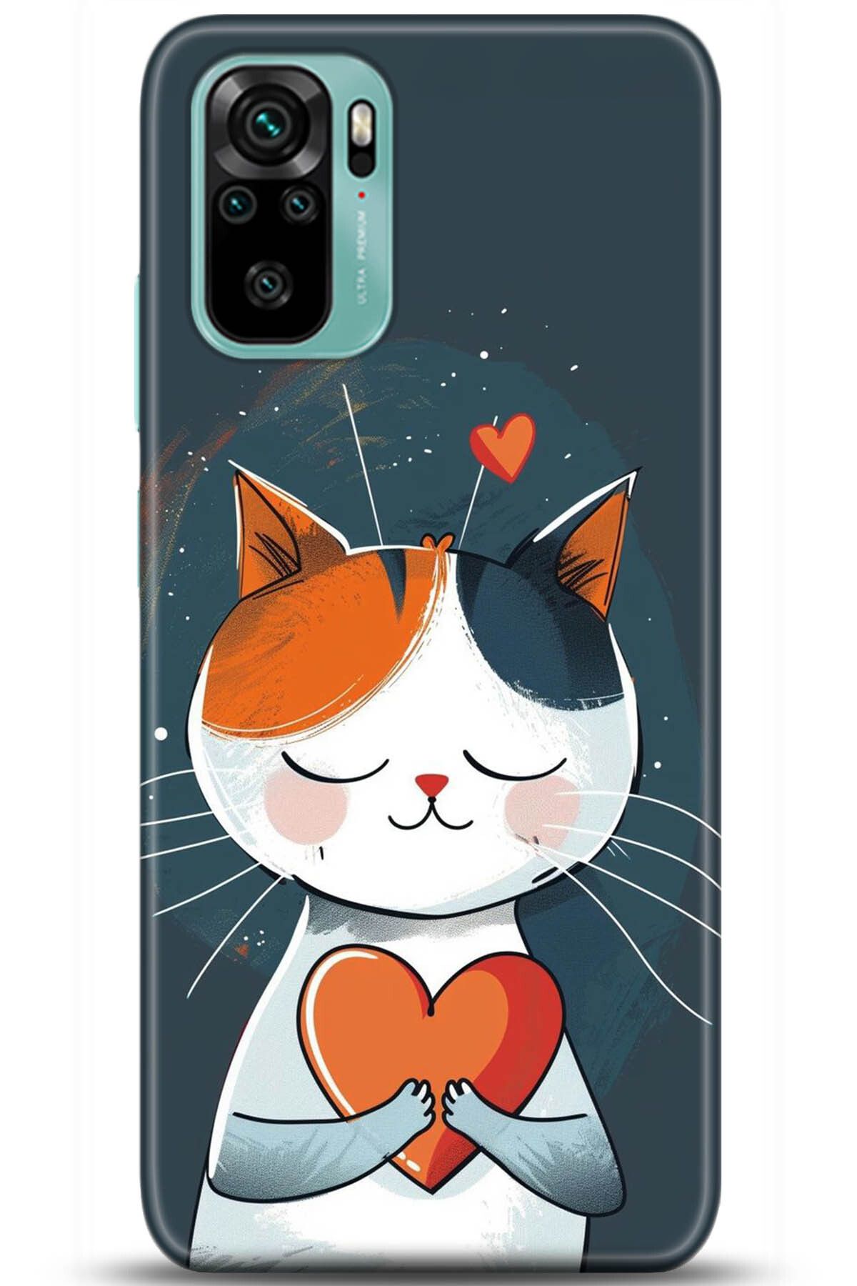 Noprin Xiaomi Redmi Note 10 Kılıf HD Baskılı Kılıf - Happiness Series 5209