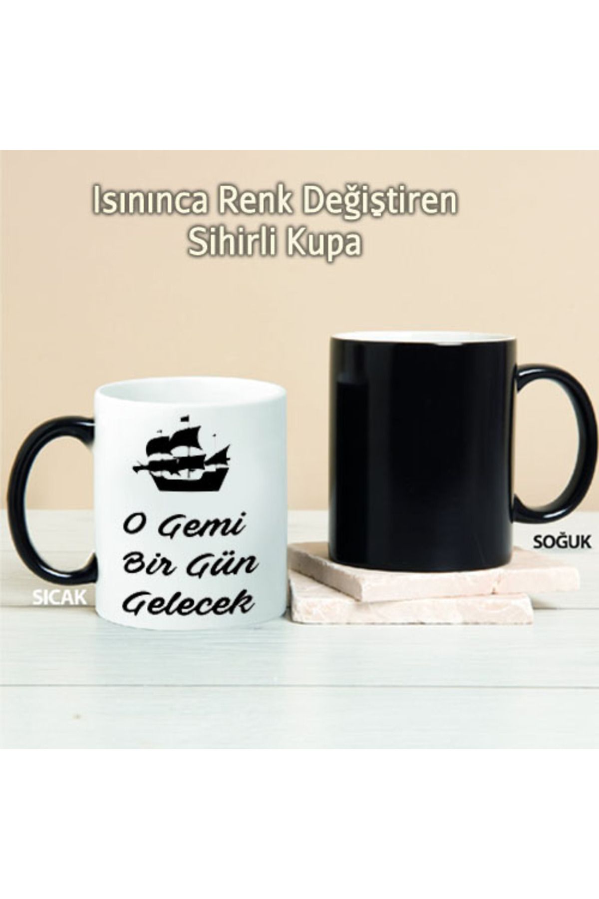feifei O Gemi Bir Gün Gelecek Kişiye Özel Sihirli Kupa Pi236