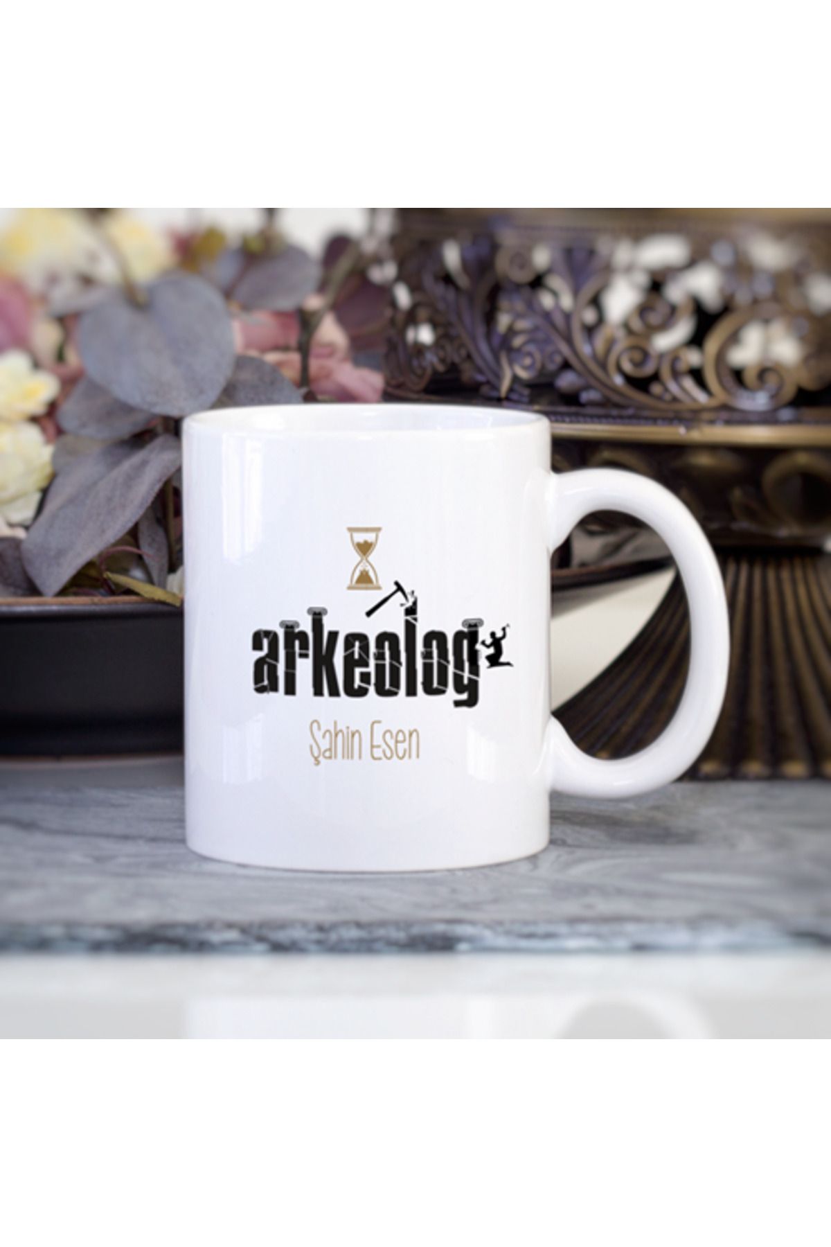 feifei Kişiye Özel Arkeolog Kupa Bardak