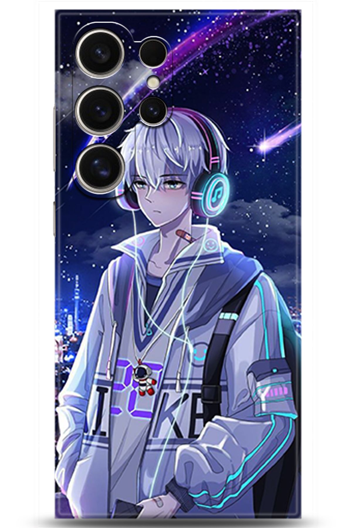 Noprin Samsung Galaxy S25 Ultra Kılıf HD Baskılı Kılıf - Happiness Series 5181