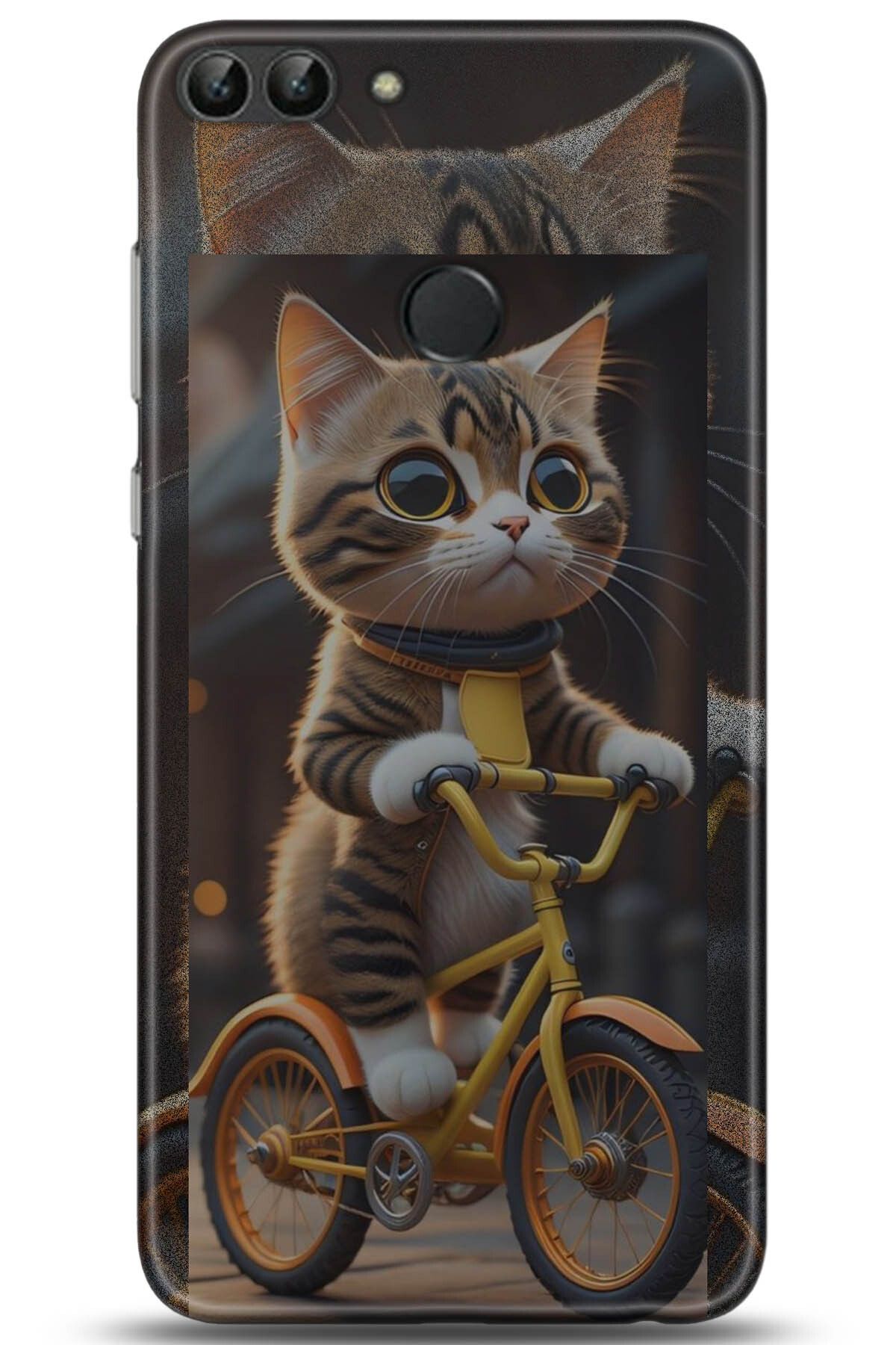 Noprin Huawei P Smart Kılıf HD Baskılı Kılıf - Happiness Series 5195