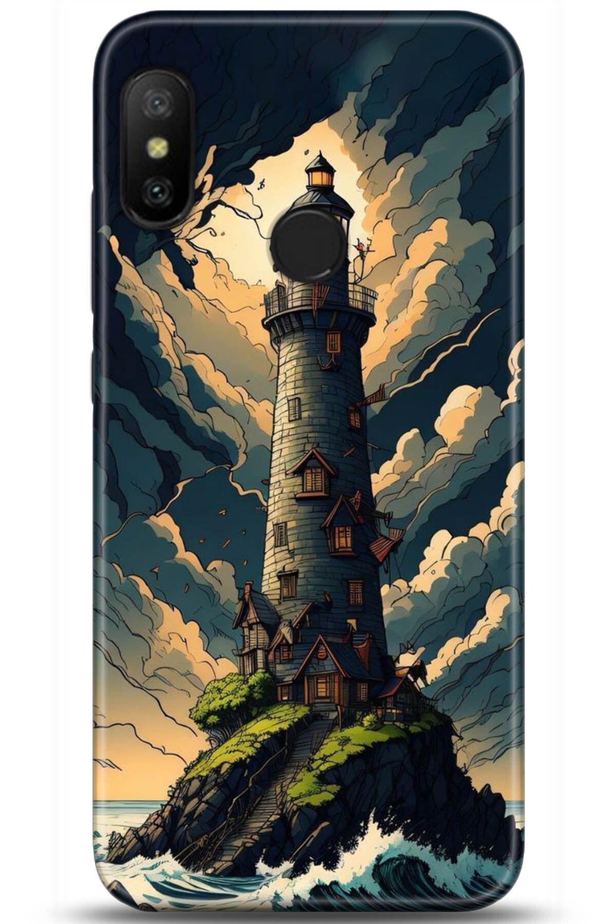 Noprin Xiaomi Redmi Note 6 Pro Kılıf HD Baskılı Kılıf - Happiness Series 5236