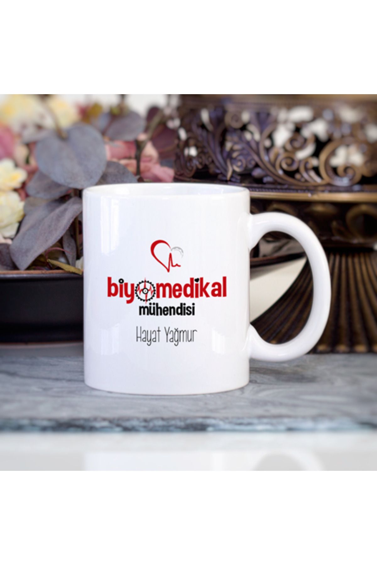 feifei Kişiye Özel Biyomedikal Mühendisi Kupa Bardak