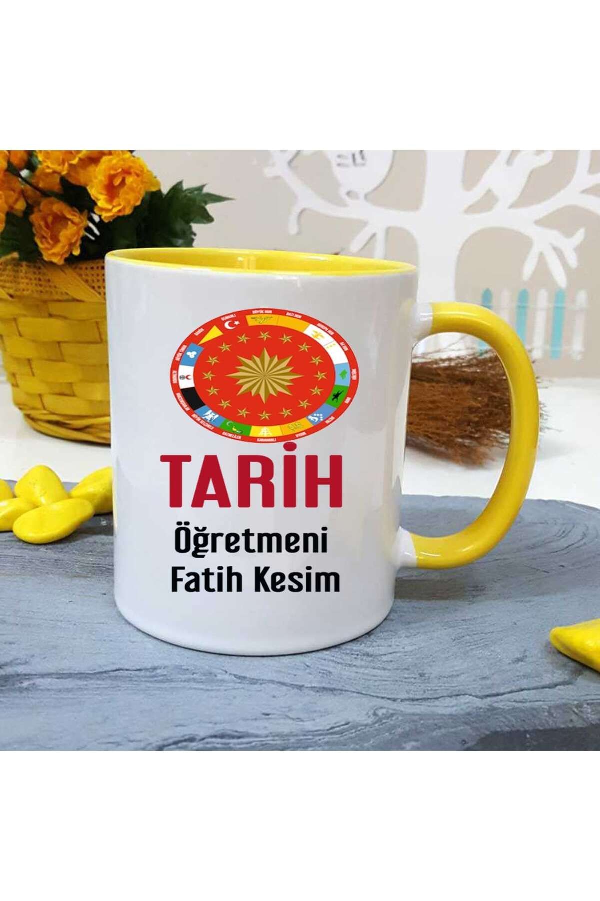 feifei Tarih Öğretmenine Özel Öğretmenler Günü Hediyesi Kişiye Özel Kupa Bardak