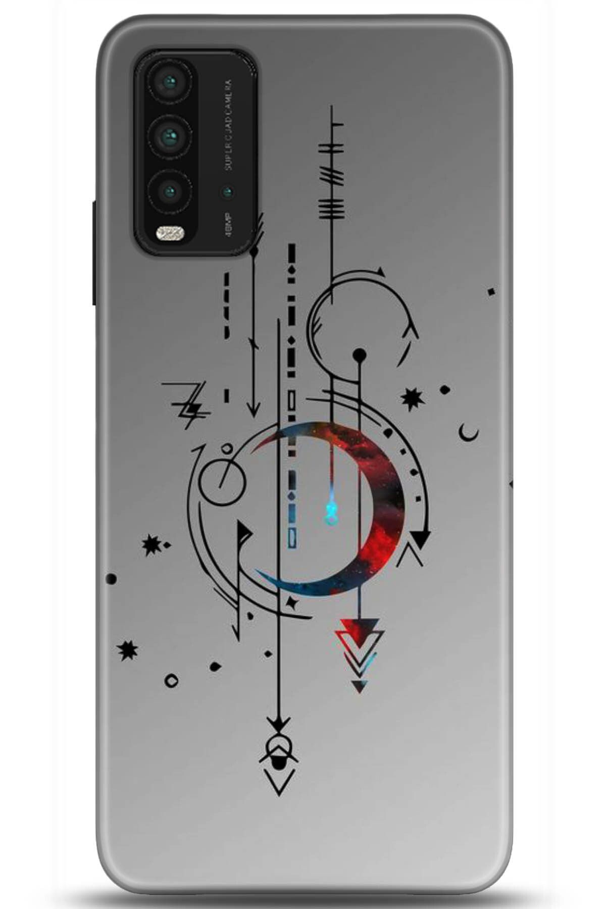 Noprin Xiaomi Redmi 9T Kılıf HD Baskılı Kılıf - Happiness Series 5182