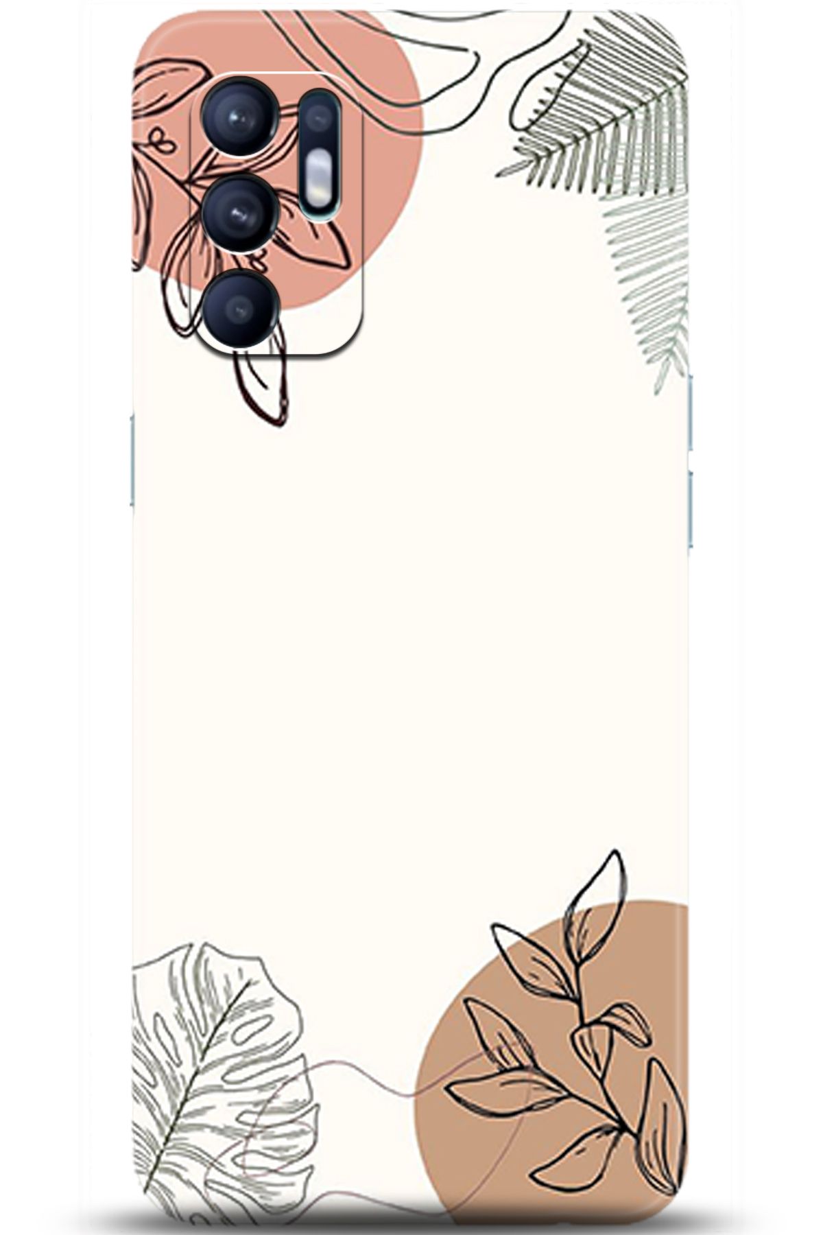 OPPO Reno 6 Kılıf HD Baskılı Kılıf - Happiness Series 5238