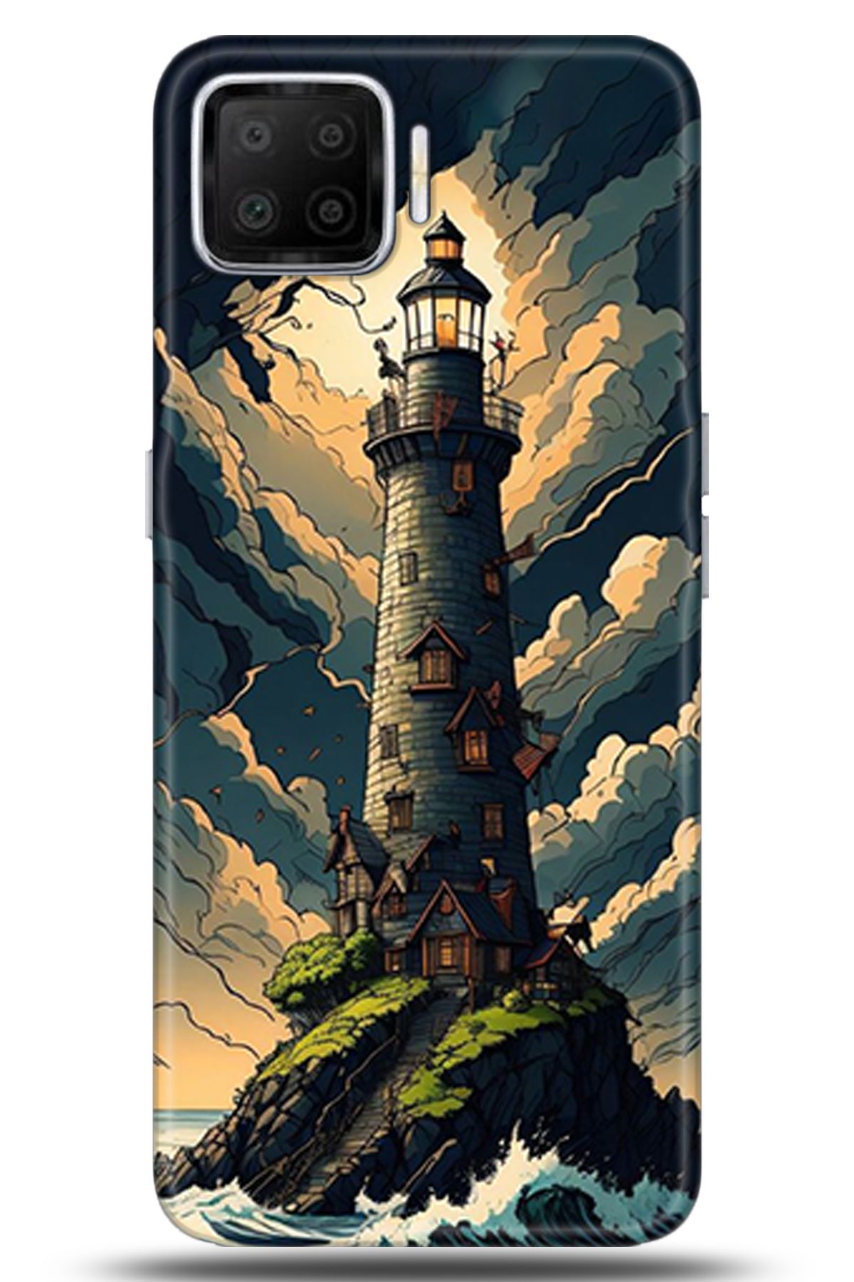 OPPO A73 Kılıf HD Baskılı Kılıf - Happiness Series 5236