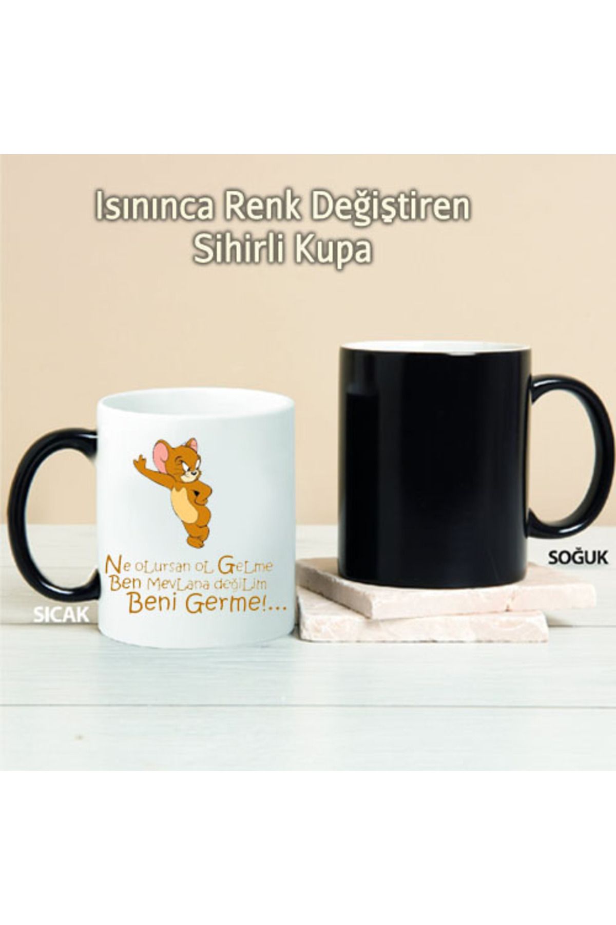 feifei Beni Germe Kişiye Özel Sihirli Kupa Pi219