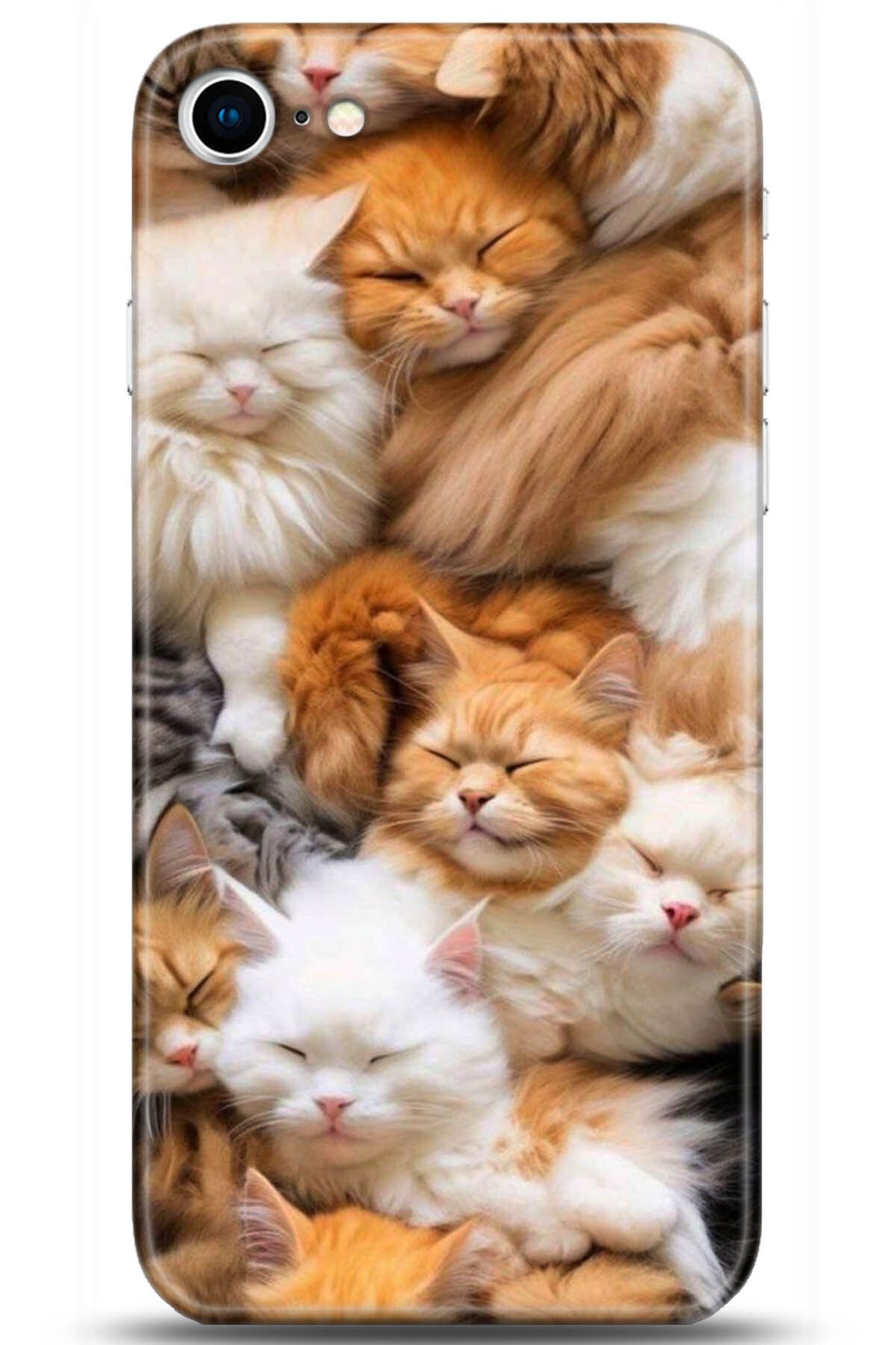 Noprin Apple iPhone 8 Kılıf HD Baskılı Kılıf - Happiness Series 5234
