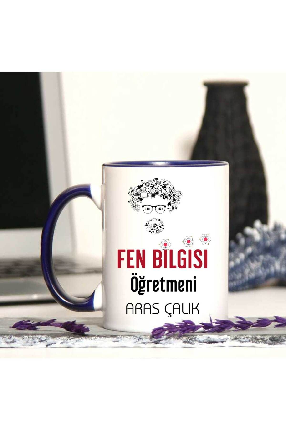 feifei Fen Bilgisi Öğretmenine Özel Öğretmenler Günü Hediyesi Kişiye Özel Kupa Bardak