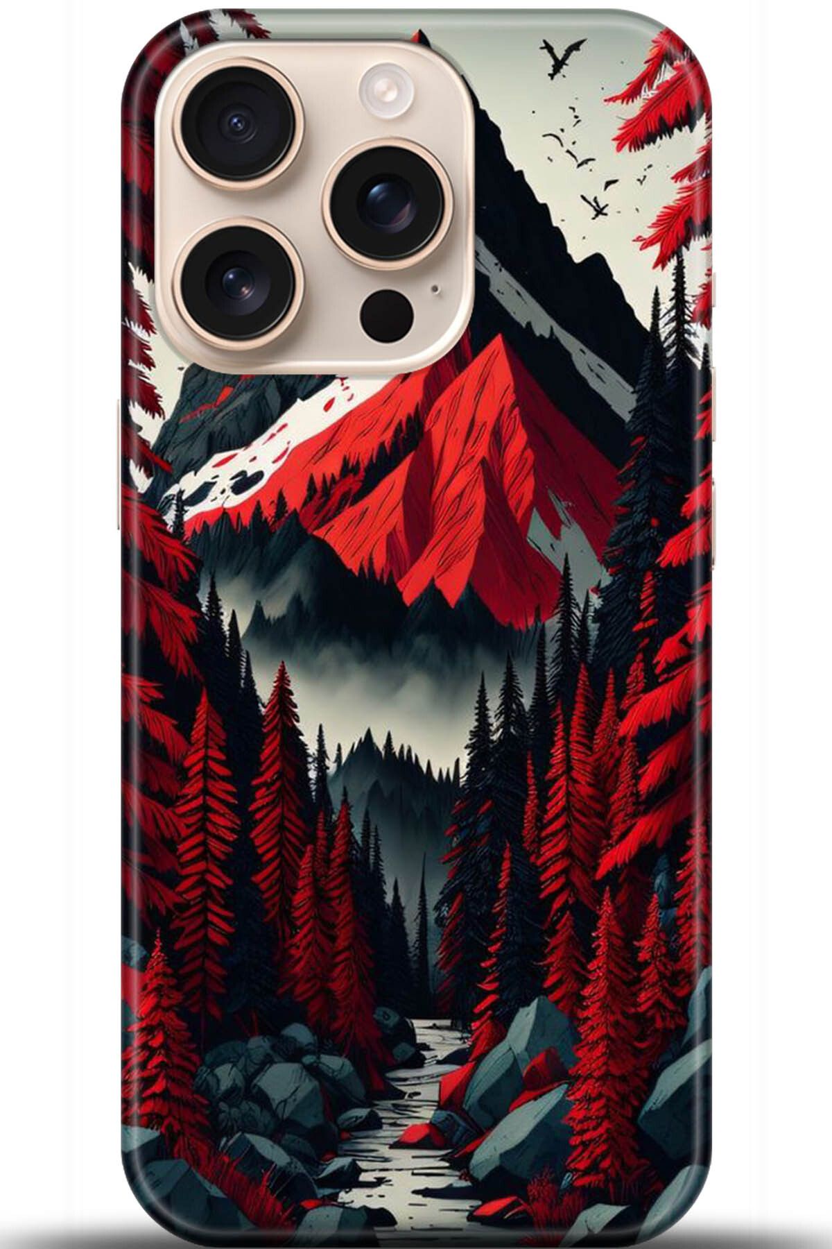Noprin Apple iPhone 16 Pro Max Kılıf HD Baskılı Kılıf - Happiness Series 5196