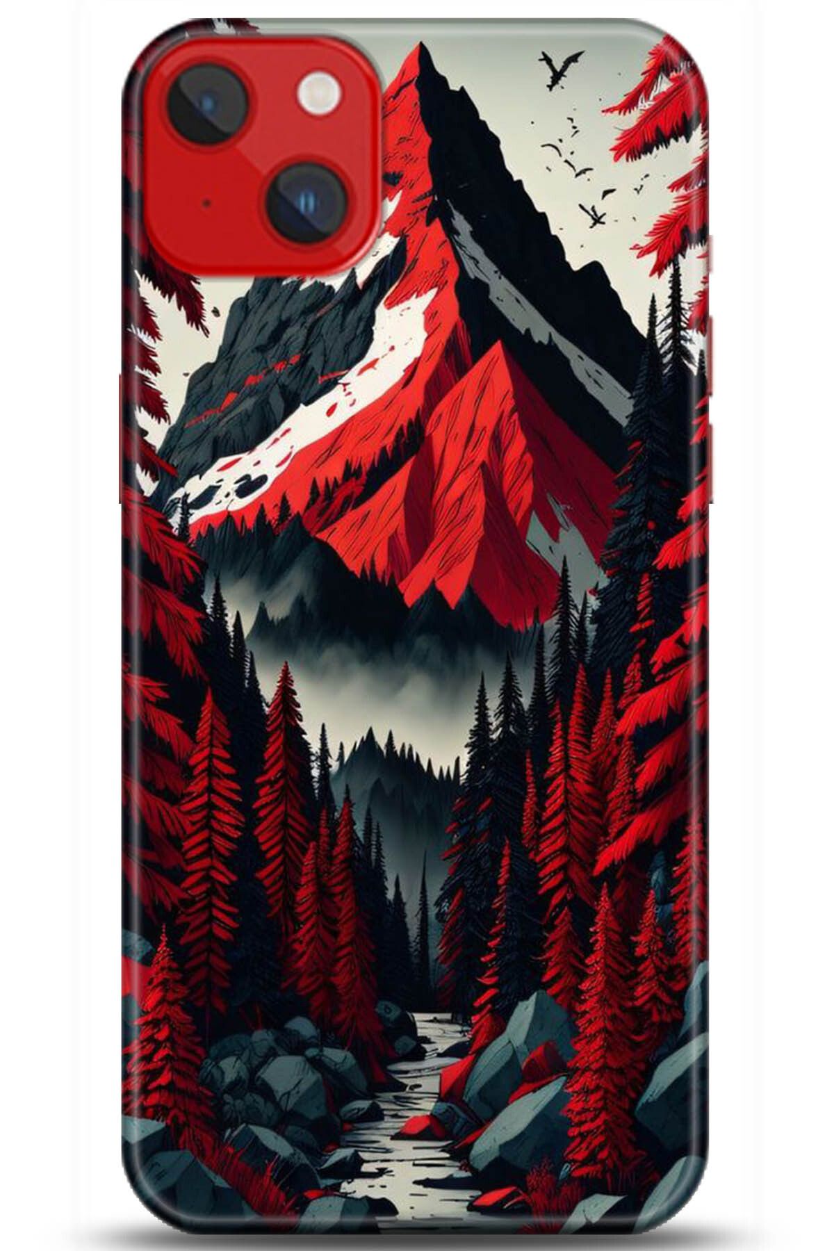 Noprin Apple iPhone 14 Plus Kılıf HD Baskılı Kılıf - Happiness Series 5196