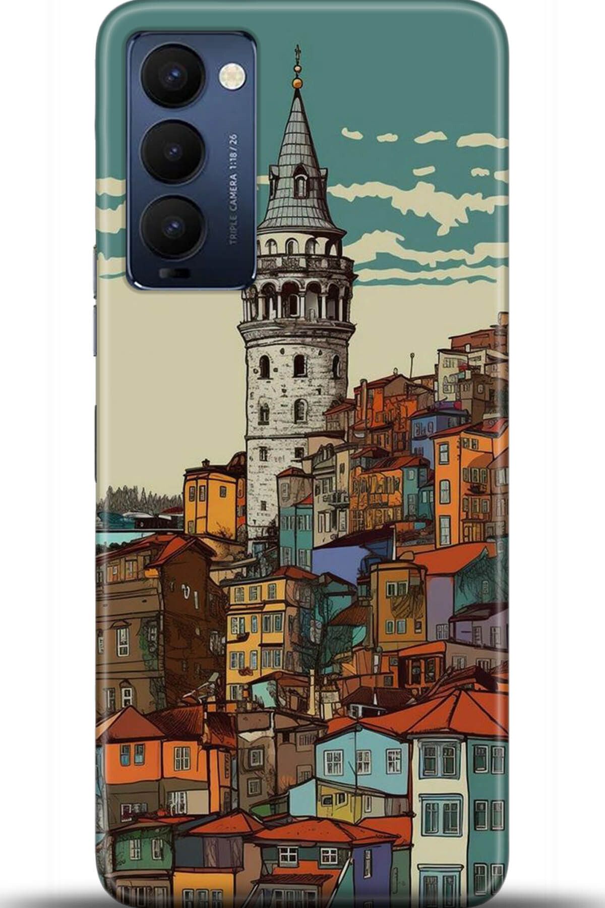TECNO Camon 18 Kılıf HD Baskılı Kılıf - Happiness Series 5199