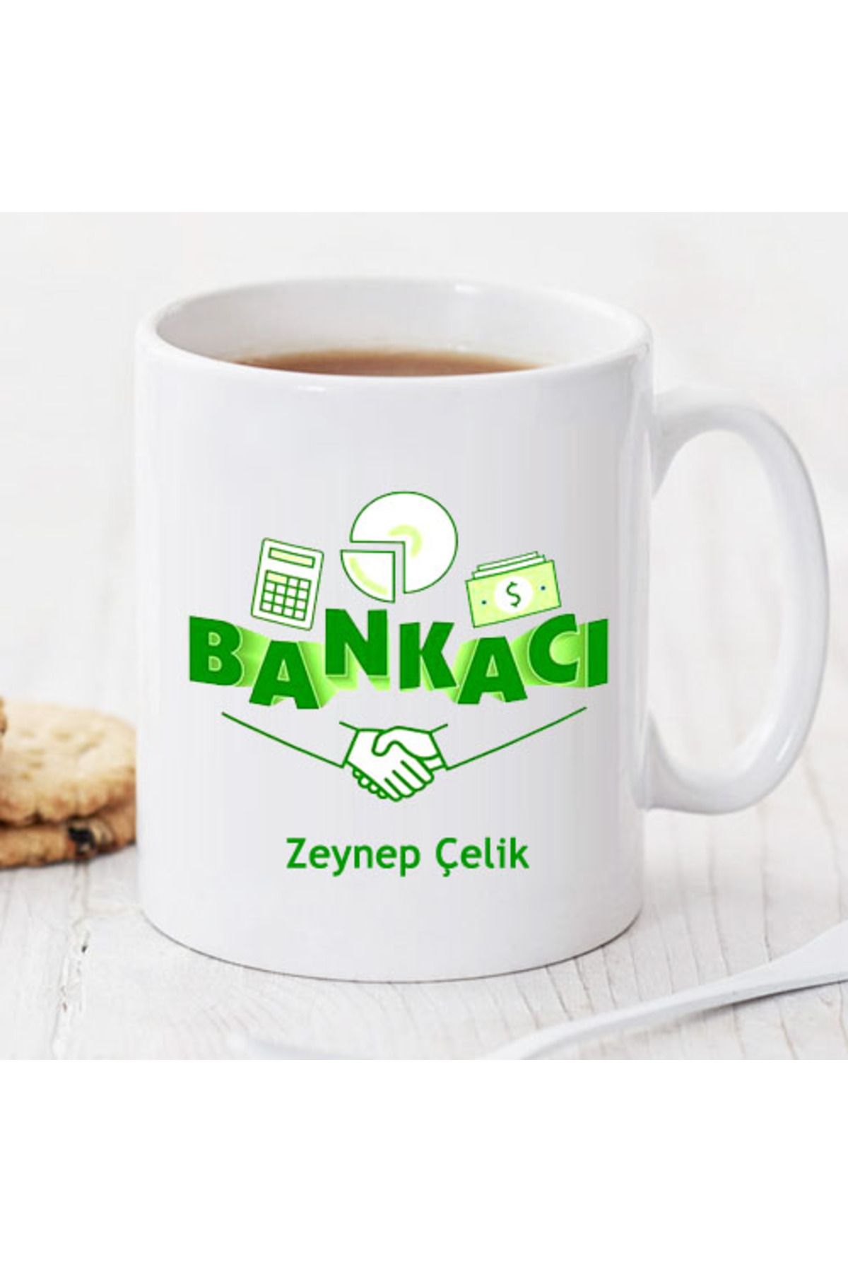 feifei Bankacı Kişiye Özel Kupa Pi85