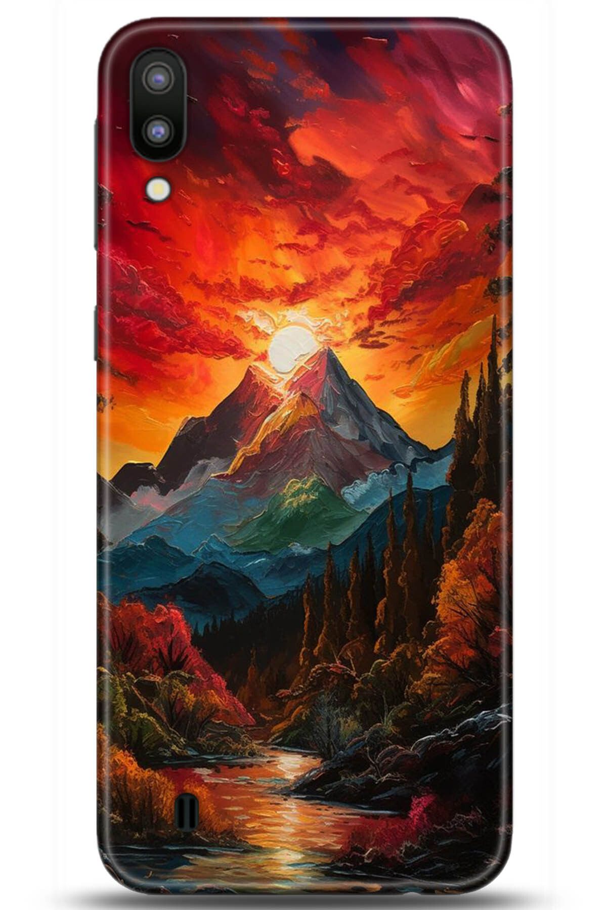 Noprin Samsung Galaxy M10 Kılıf HD Baskılı Kılıf - Happiness Series 5224