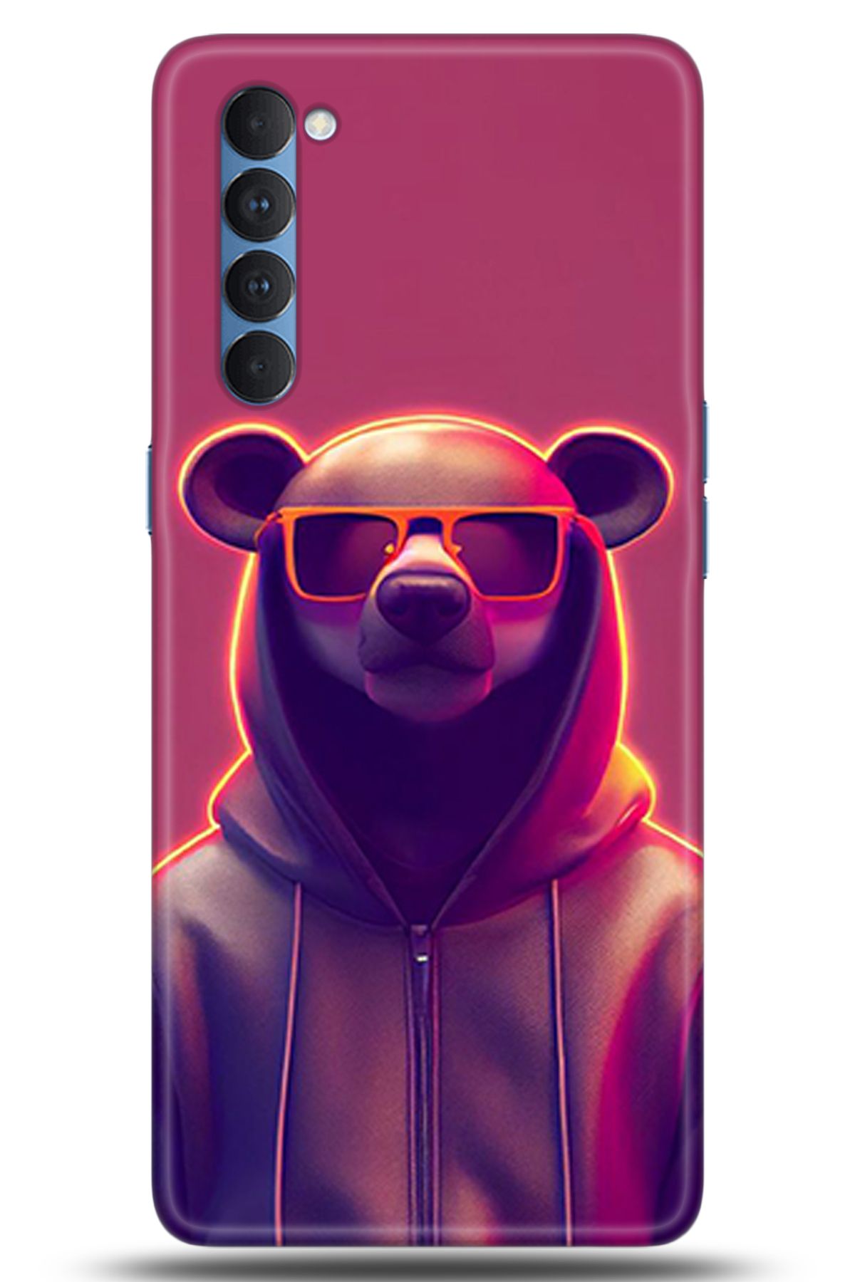 OPPO Reno 4 Pro Kılıf HD Baskılı Kılıf - Happiness Series 5212
