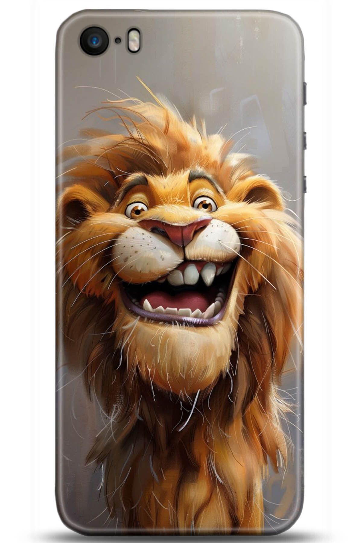 Noprin Apple iPhone 5 / 5S Kılıf HD Baskılı Kılıf - Happiness Series 5214