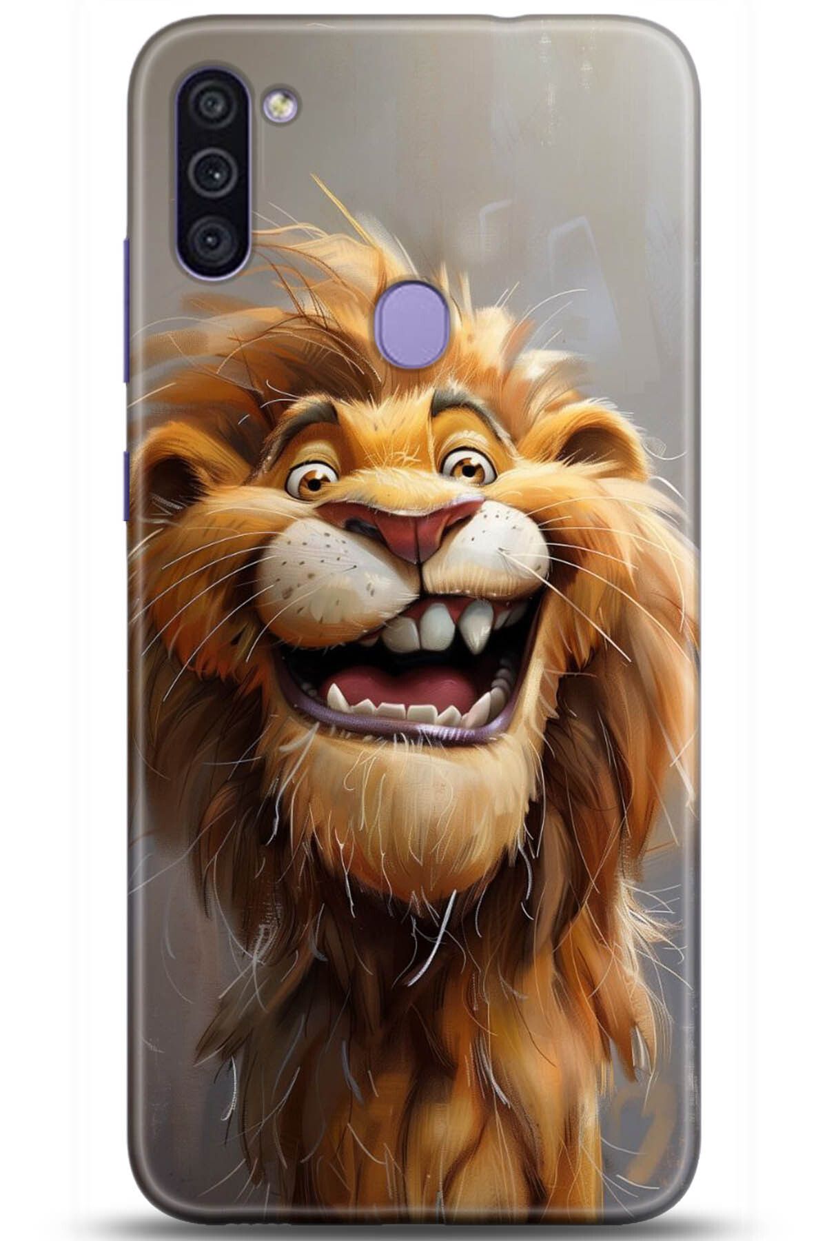 Noprin Samsung Galaxy M11 Kılıf HD Baskılı Kılıf - Happiness Series 5214