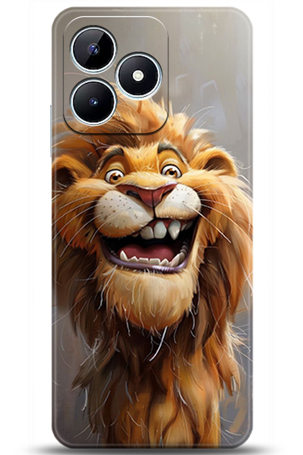 realme Note 50 Kılıf HD Baskılı Kılıf - Happiness Series 5214