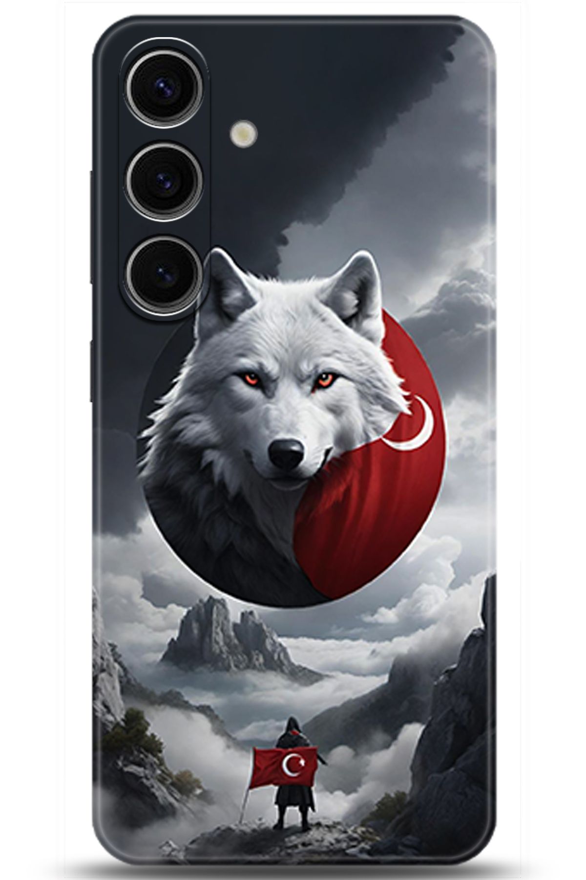 Noprin Samsung Galaxy S24 Kılıf HD Baskılı Kılıf - Happiness Series 5189