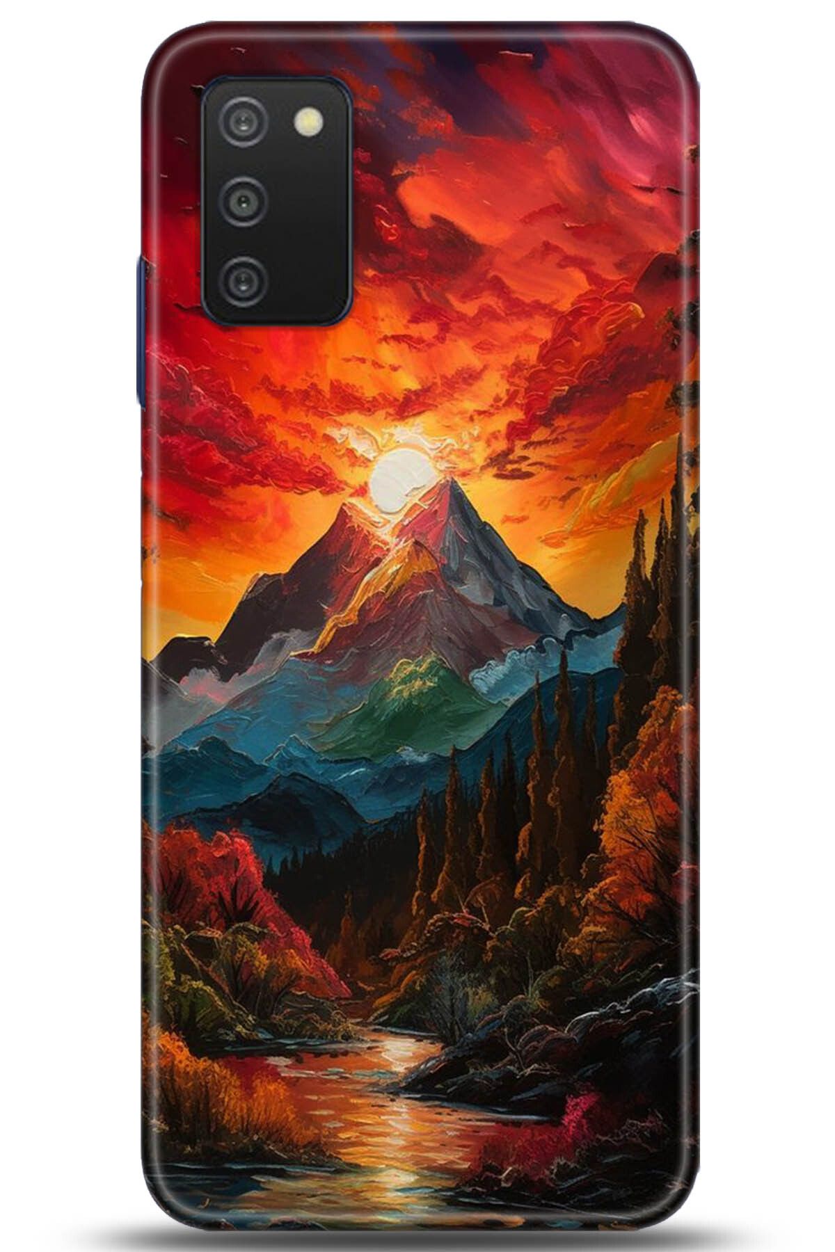 Noprin Samsung Galaxy A03s Kılıf HD Baskılı Kılıf - Happiness Series 5224